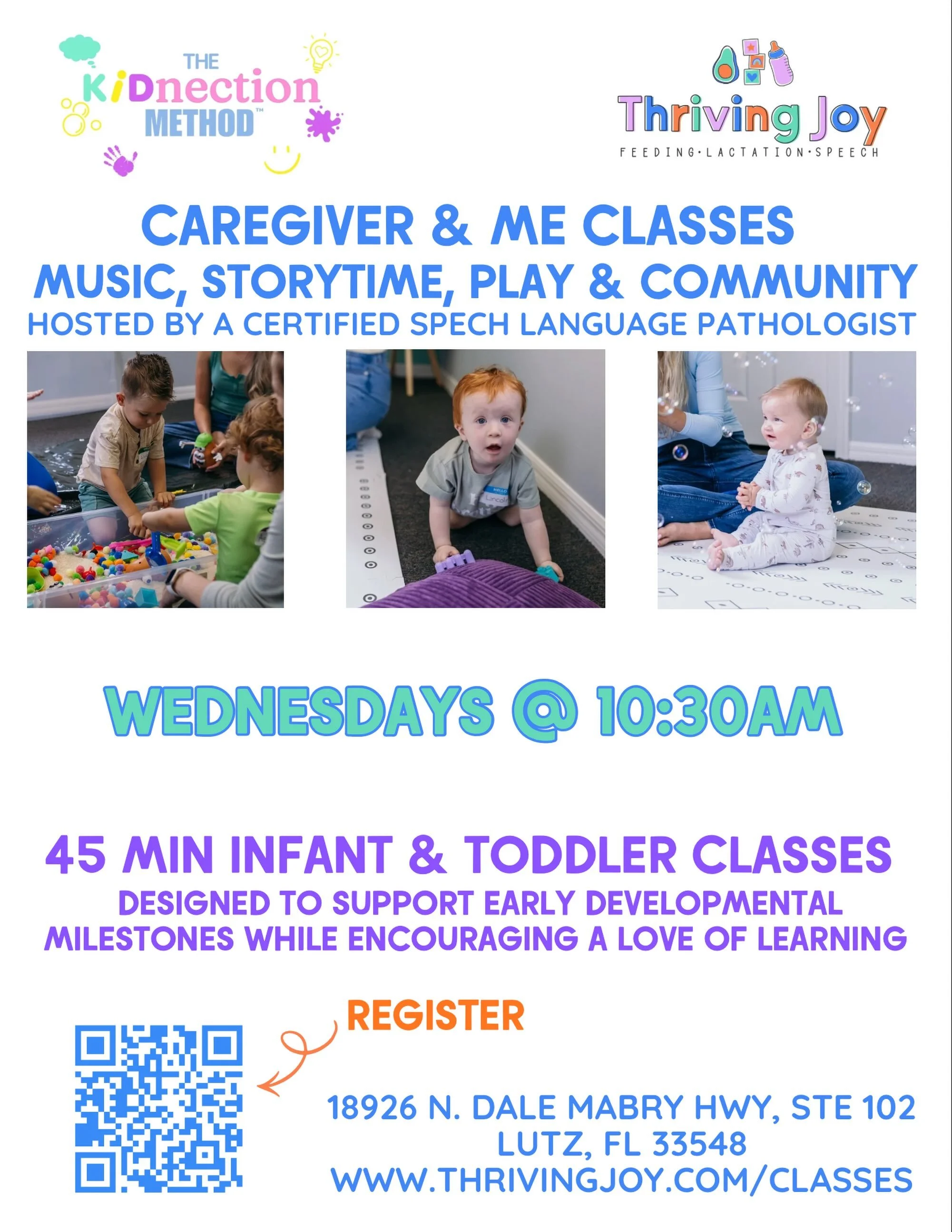 Mamas with kiddos age 4 month up to 3 years of age, we have the community for you!!! KIDnection was developed by a pediatric speech language pathologist passionate about strong starts for littles. 

Story time, music, sensory play, and movement all r