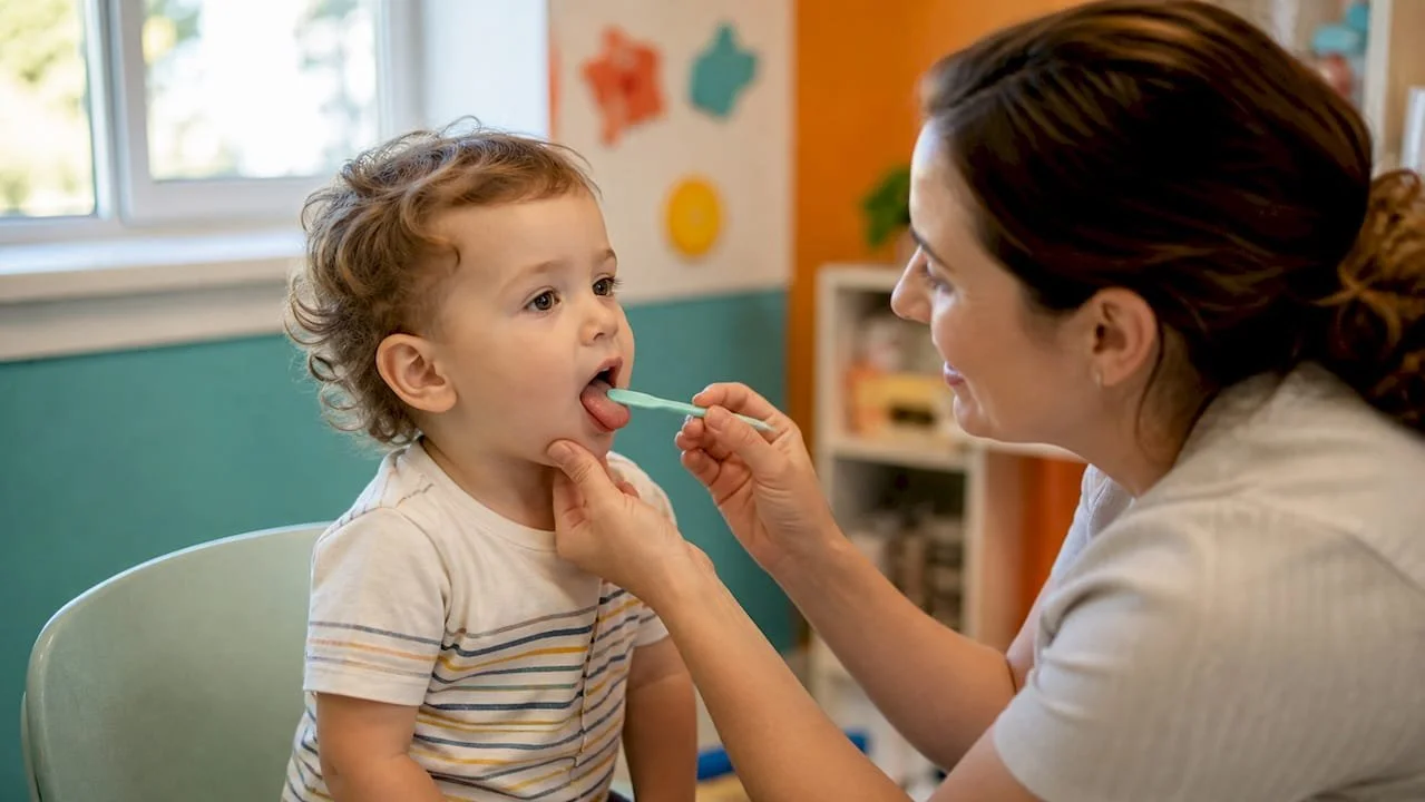 Toddler-tongue-exercise-in-oral-therapy-session