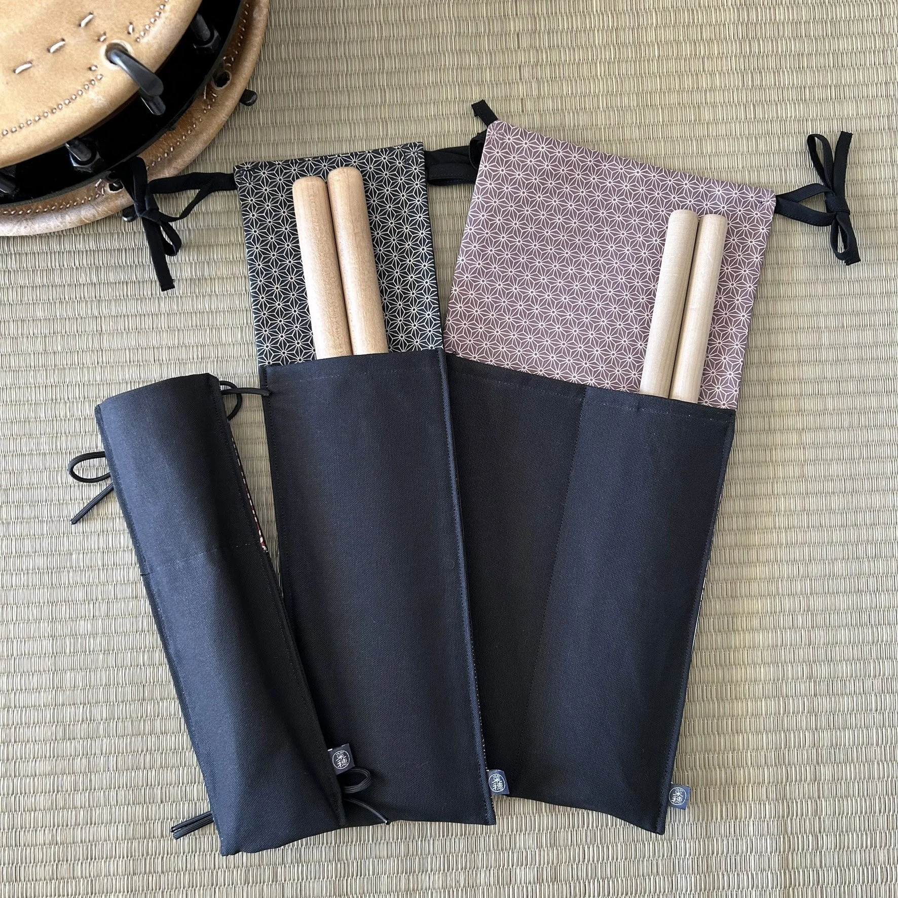 Spare Bachi Bags for Taiko Stand or on Taiko