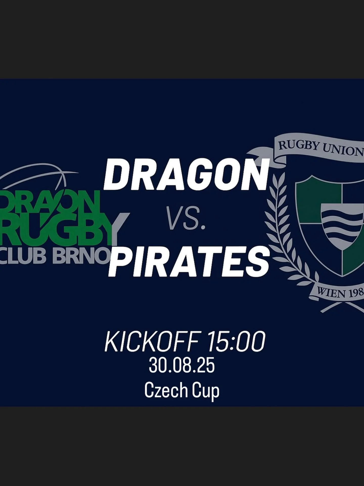 Welcome back! 🏴&zwj;☠️
1st game of the season &ndash; and it&rsquo;s Czech Cup time! 🇨🇿🏆

Our Pirates set sail for their first away game against Dragon Brno.
After last autumn&rsquo;s cup promotion, Donau is now competing in the Top 8 🔥.
Group s