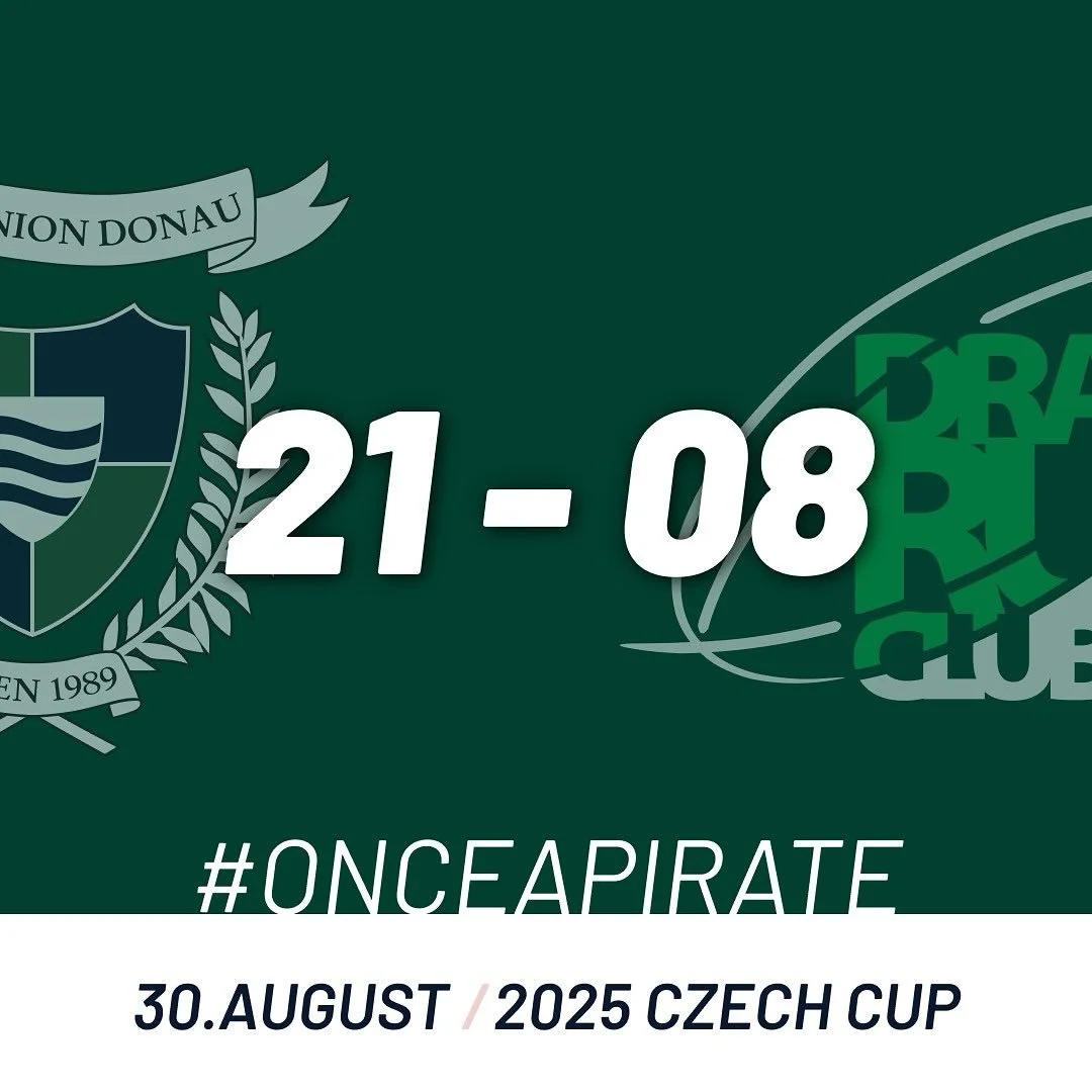 Two weeks ago our 1st XV kicked off the Czech Cup with a strong 21:8 away win against @rcdragonbrno 💪🏉
It was a tough, close battle &ndash; but the boys showed big heart and carried last season&rsquo;s momentum straight into this one.

🔥 Highlight