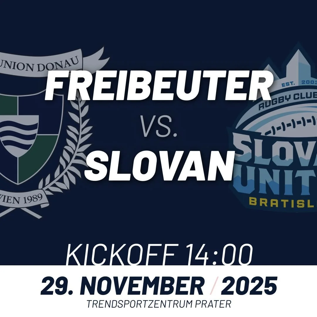 Die Freibeuter spielen diesen Samstag gegen Slovan Bratislava. Beide Teams haben nach 3 Spielen 3 Siege. Also kommt zuschauen und feuert die Burschen an!!!

📍Trendsportzentrum Prater
🕗14:00

#ARRR #OnceAPirate