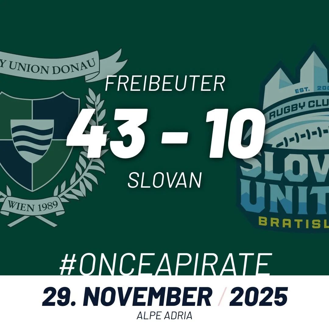 Die Freibeuter gewinnen verdient mit 43:10

#ARRR #OnceAPirate