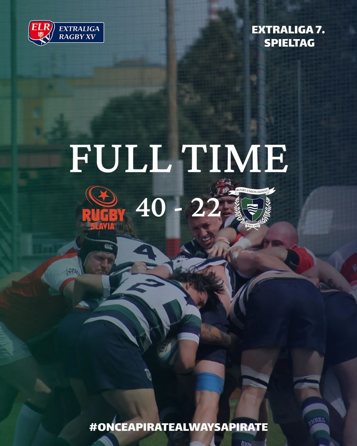 Die Piraten verlieren gegen Slavia Praha, aber holen einen wichtigen Bonuspunkt.

#ARRR #OnceAPirate