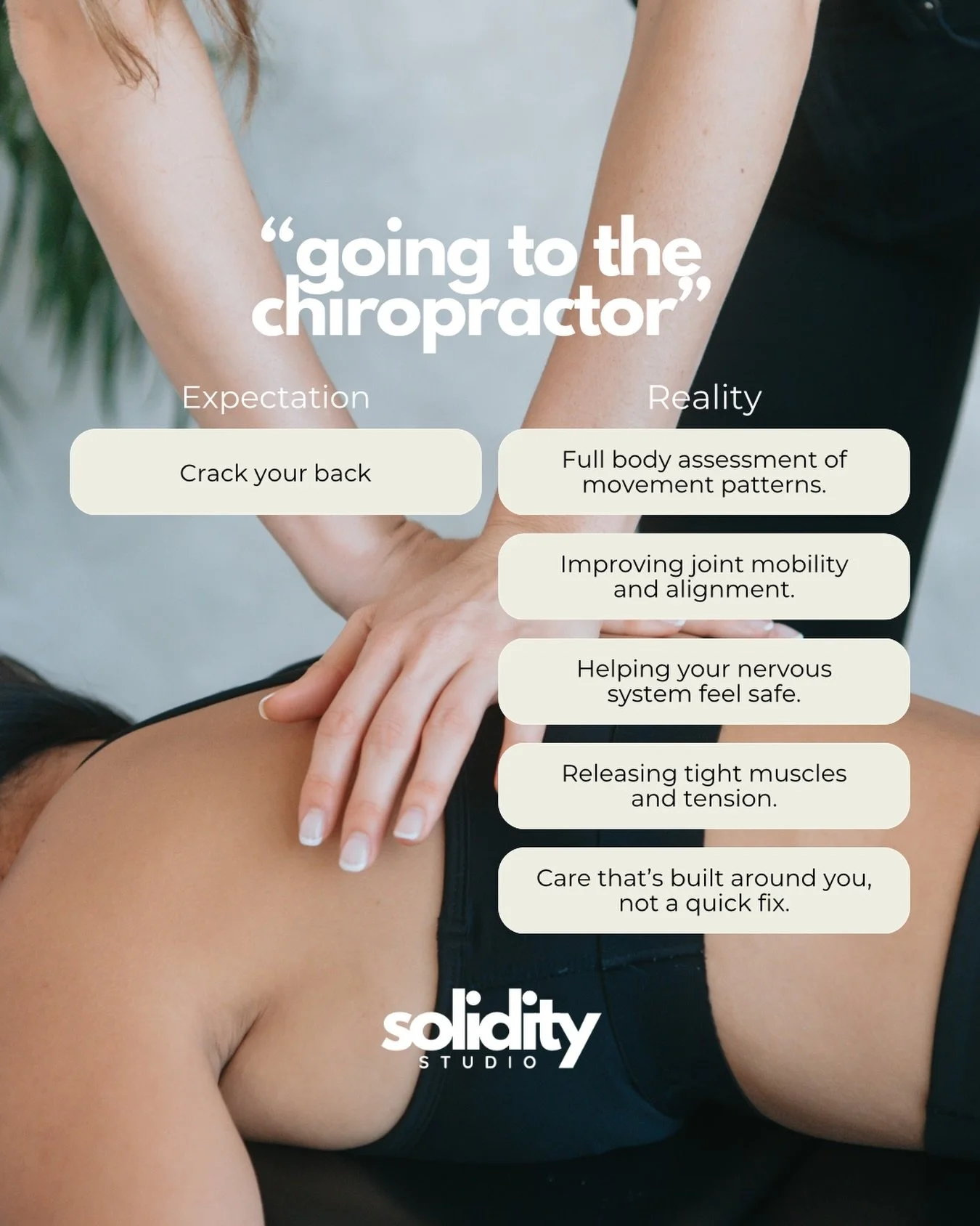 Chiropractic care is not just about a quick adjustment. It is a comprehensive approach focused on movement, alignment, and how your body functions as a whole!

The goal is lasting change, not temporary relief 💪🏼

#chiropracticcare #movement #wellne