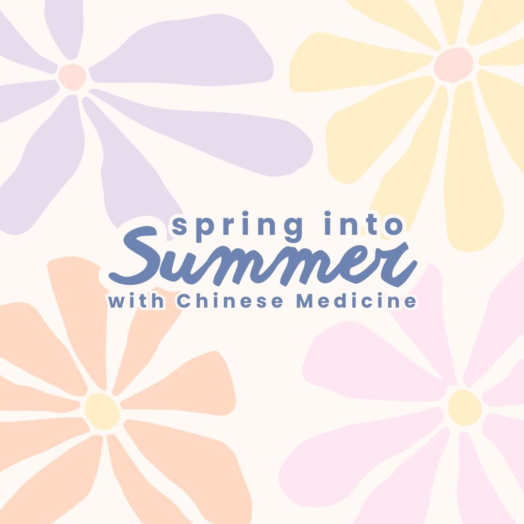Are you signed up for Cathy's upcoming Spring into Summer with Chinese Medicine event? 🌸🌞

Get ready to learn about how to nourish your body with simple ingredients during the lively season. 🍓🥕🍞🍫☕🍌🌶🧄

Register Now - Link in bio