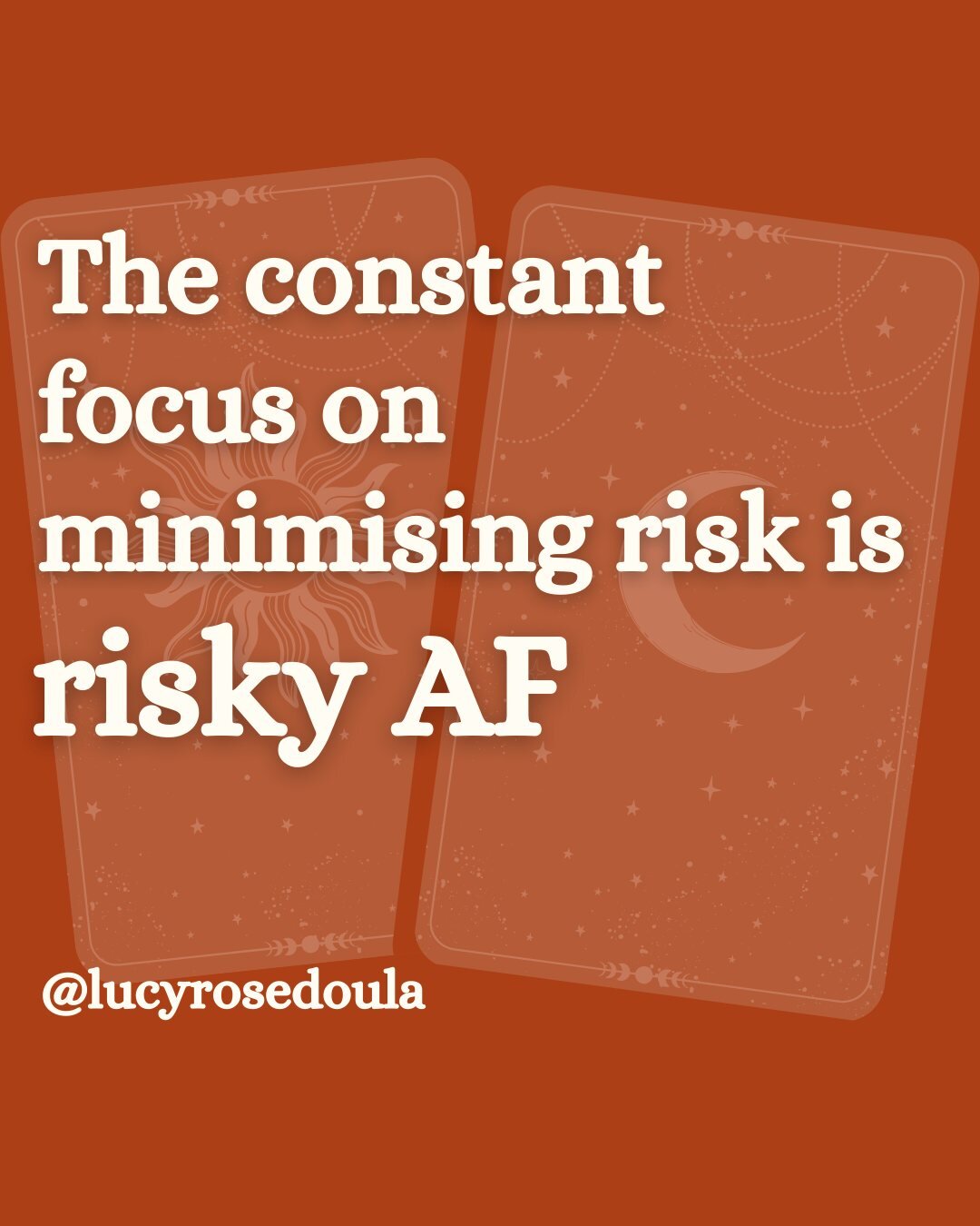 So what do you reckon?

Don&rsquo;t get me wrong, risks exist, there&rsquo;s no denying it, but the overuse of and over focus on risks can actually be counterproductive. When you say &lsquo;there&rsquo;s a chance&rsquo; instead of &lsquo;there&rsquo;