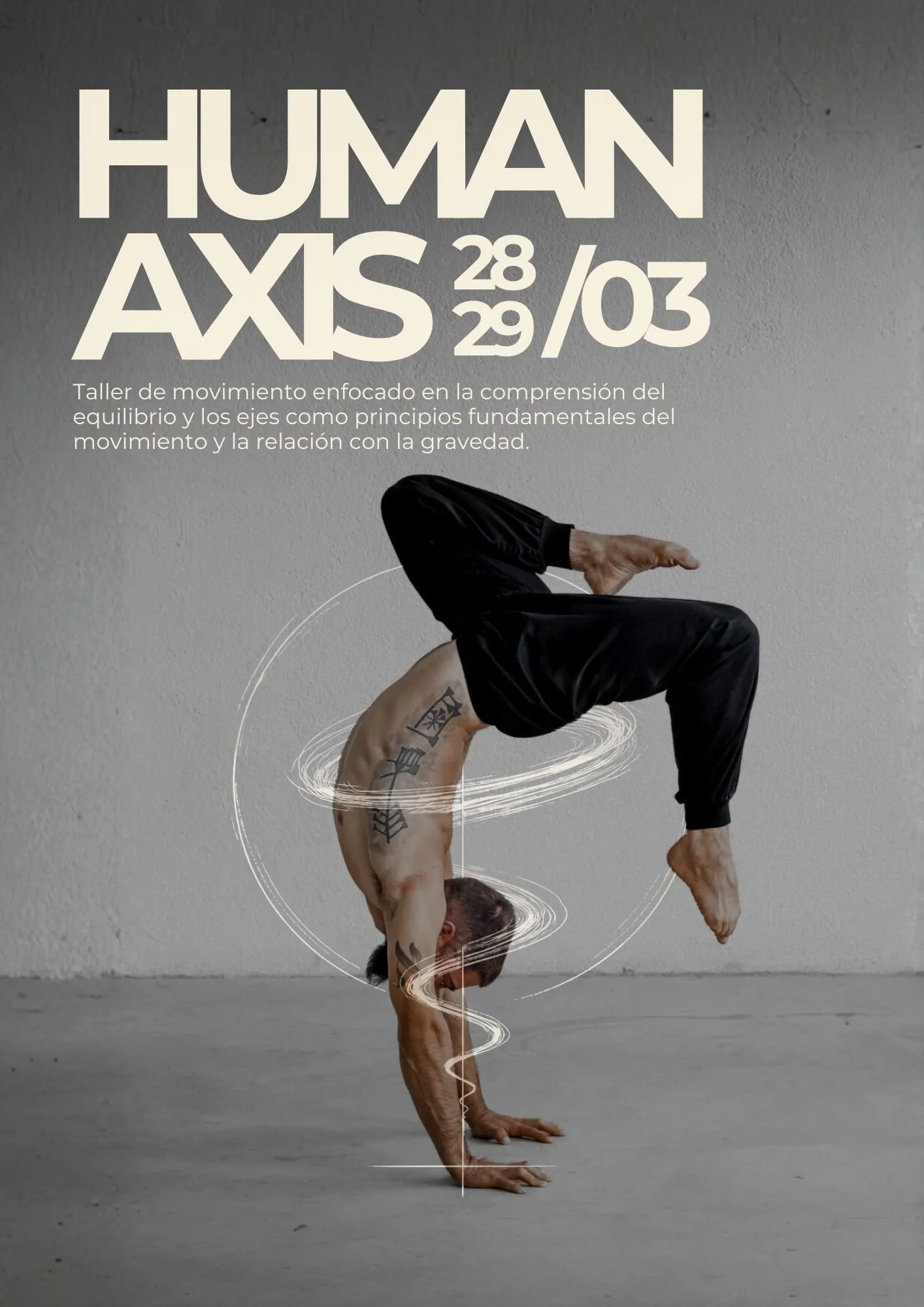 HUMAN AXIS MATARÓ- 28/03 & 29/03