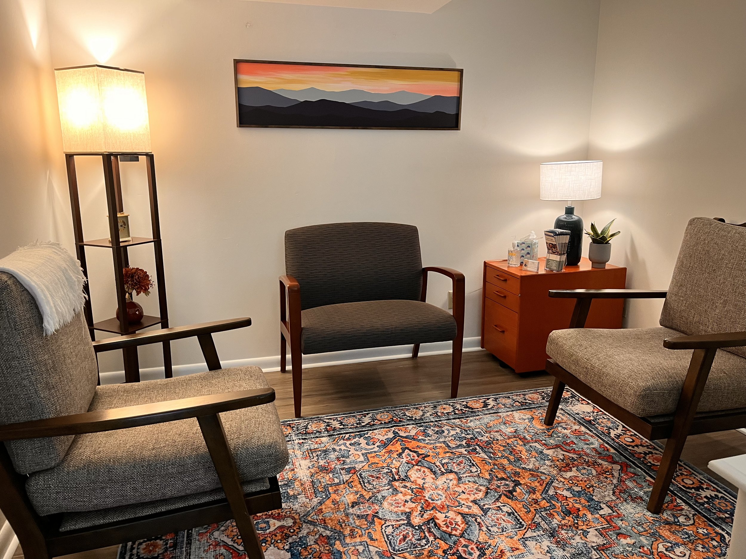 Nutrition counseling office in Charlottesville.