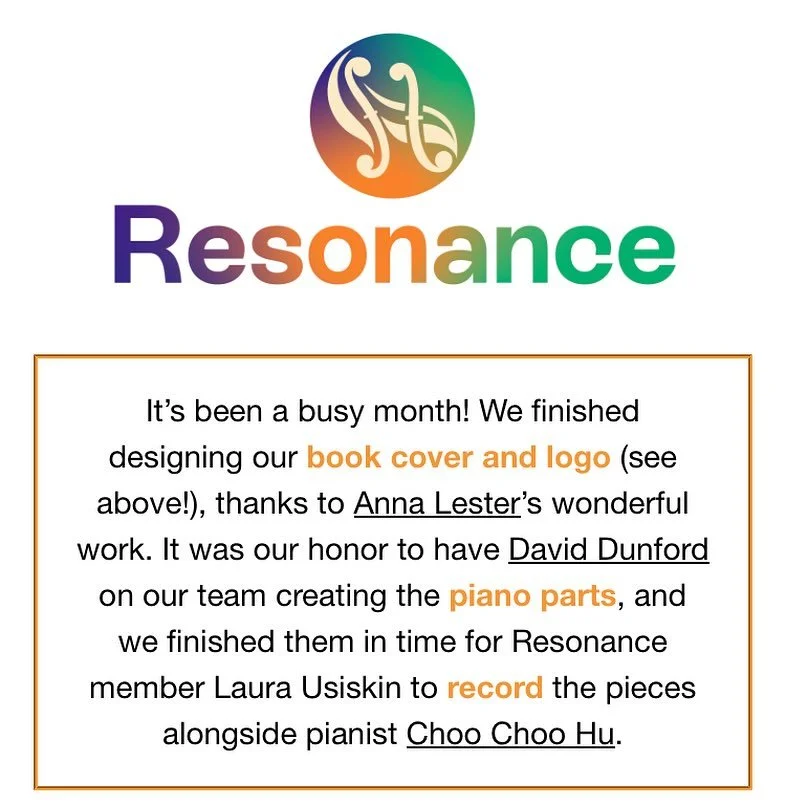 We extended the deadline to have your name acknowledged in our Resonance Book 1 to August 20th. 

Thank you for your support! 💜

#resonancemcm 
#cellomethod 
#multiculturalmusic 
#cellopedagogy
