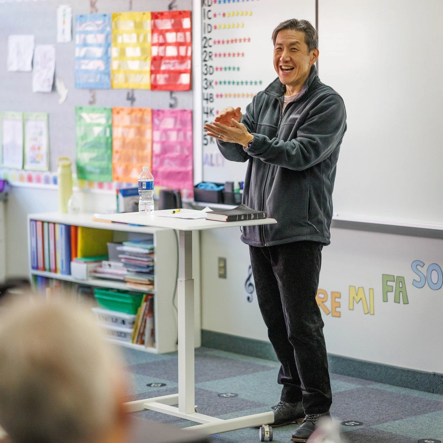 Thank you to Dr. Dan Hyun for teaching our prayer seminar today! It was a wonderful time of fellowship and prayer together. 🙏