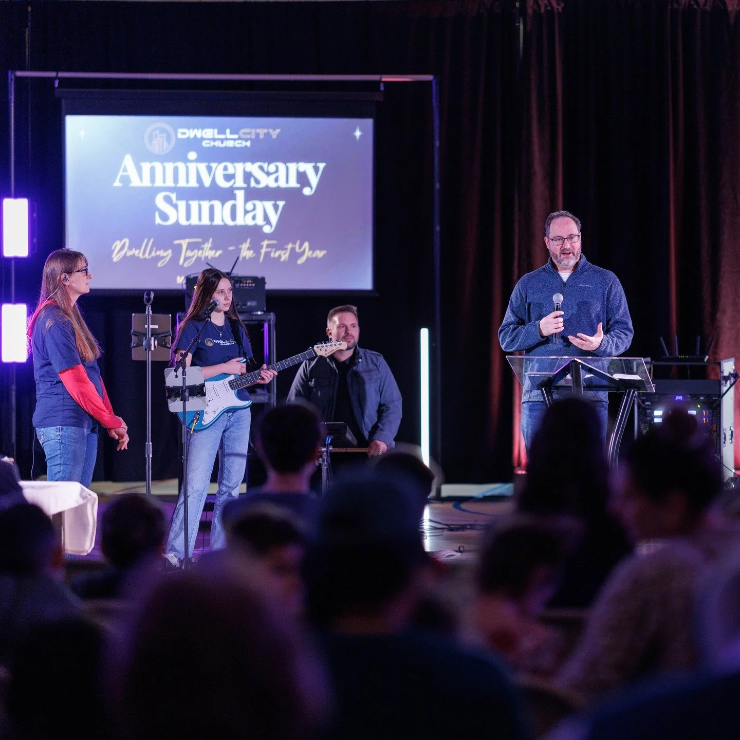 💓Sunday Recap💓
Today, we celebrated our 1 year anniversary as Dwell City 🤩 and reflected on God's faithfulness for all that He has done in us and through us this past year. We are so grateful for His continued provision and and grace toward us and