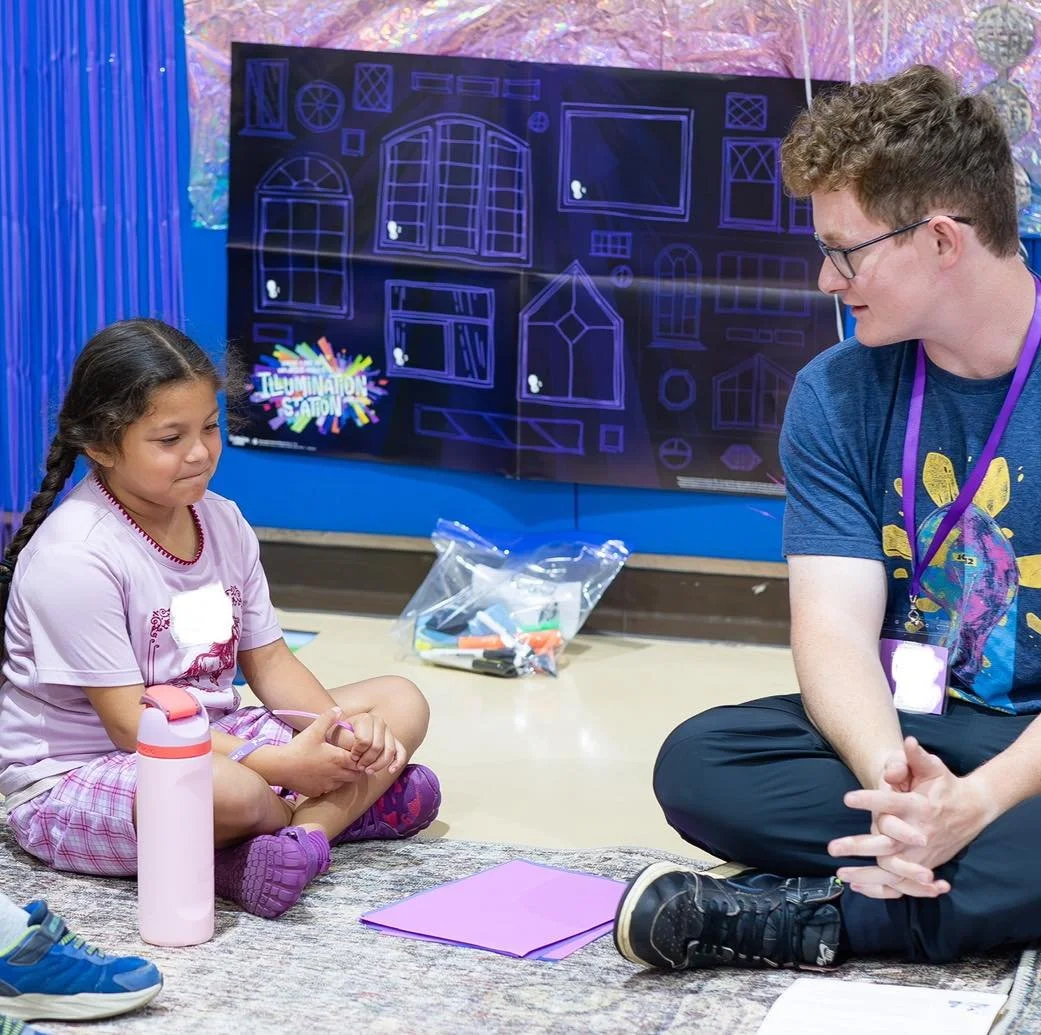 We had a great first day of Kids Camp! 

Pajama Day was the perfect way to kick off an incredible week as we learned that Jesus is the Light of the World! We loved seeing kids worship, learn God's Word, play games, make crafts, and build new friendsh