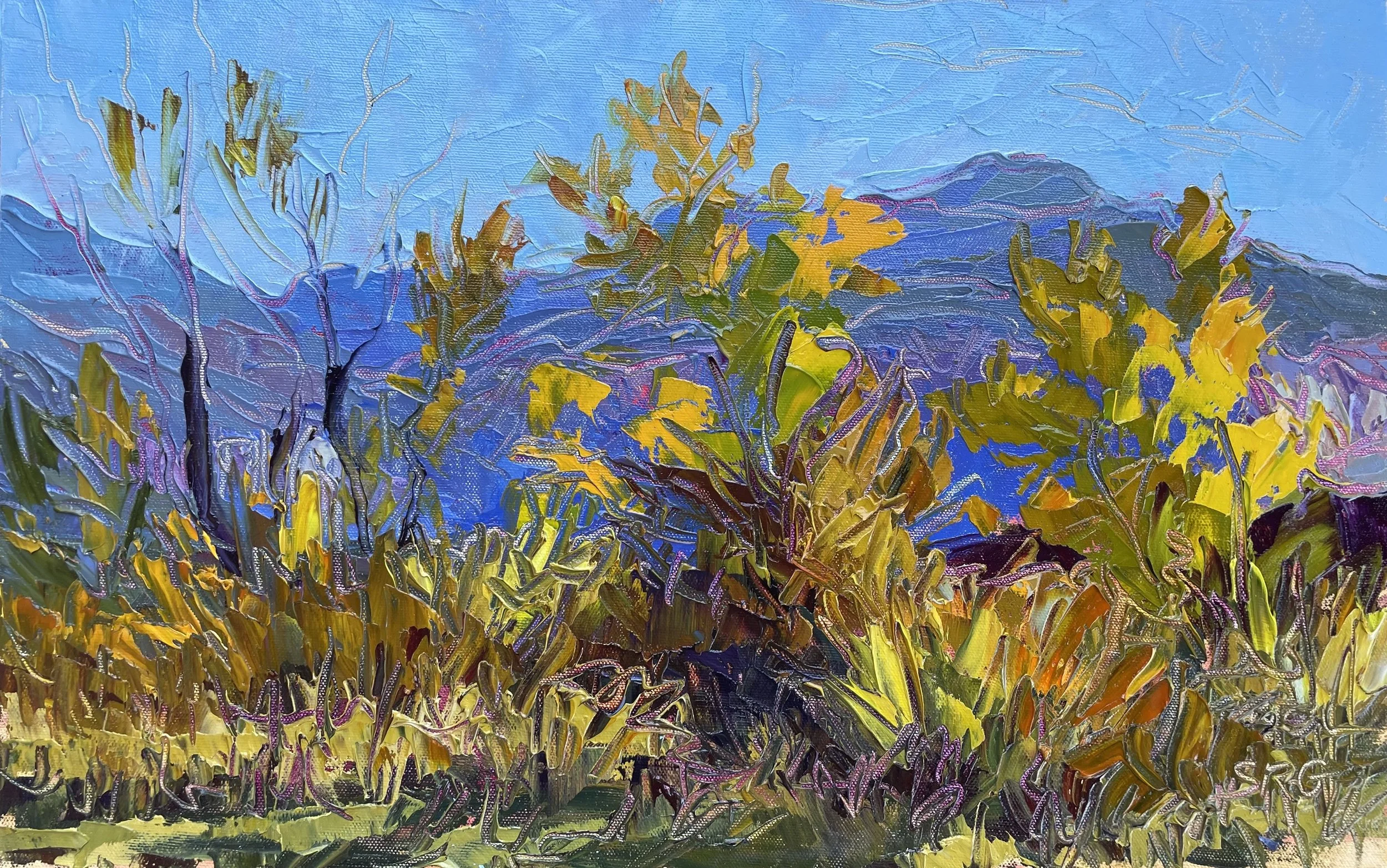 "Fall Colors"
12 x 18 Oil on Canvas Panel