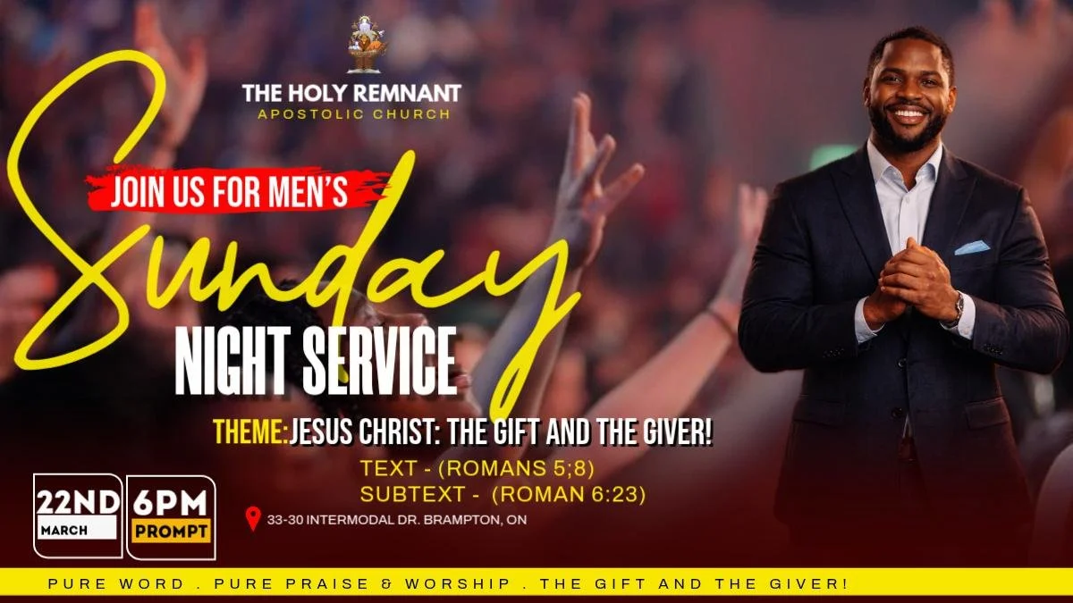 THRAC Men's Evening Service