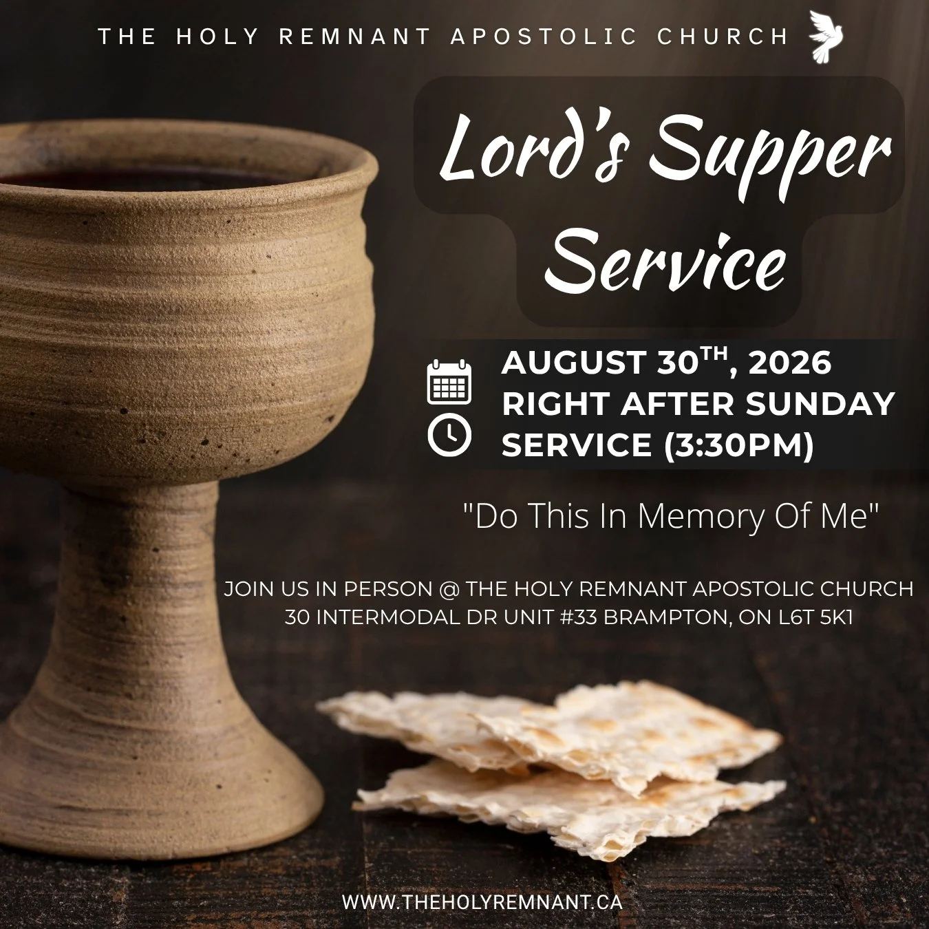 THRAC Lord's Supper Service