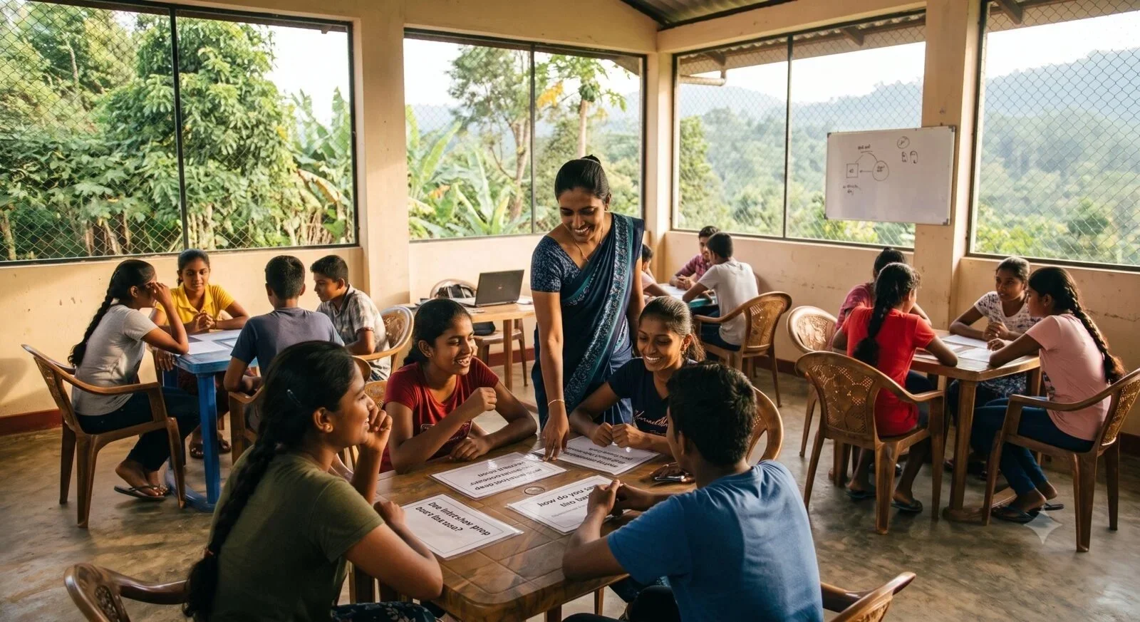 Real-World English Language Program, Sri Lanka