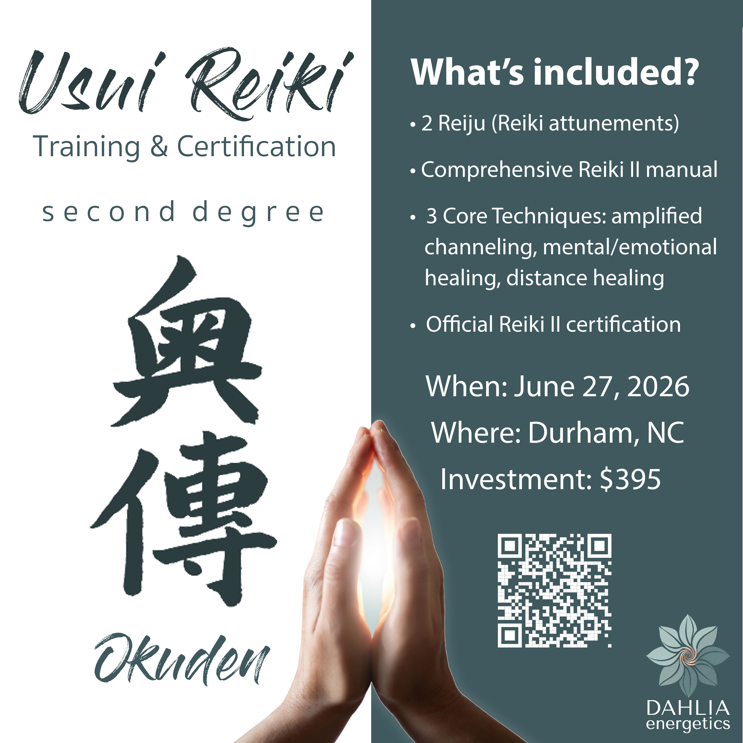Reiki 2 Training & Certification