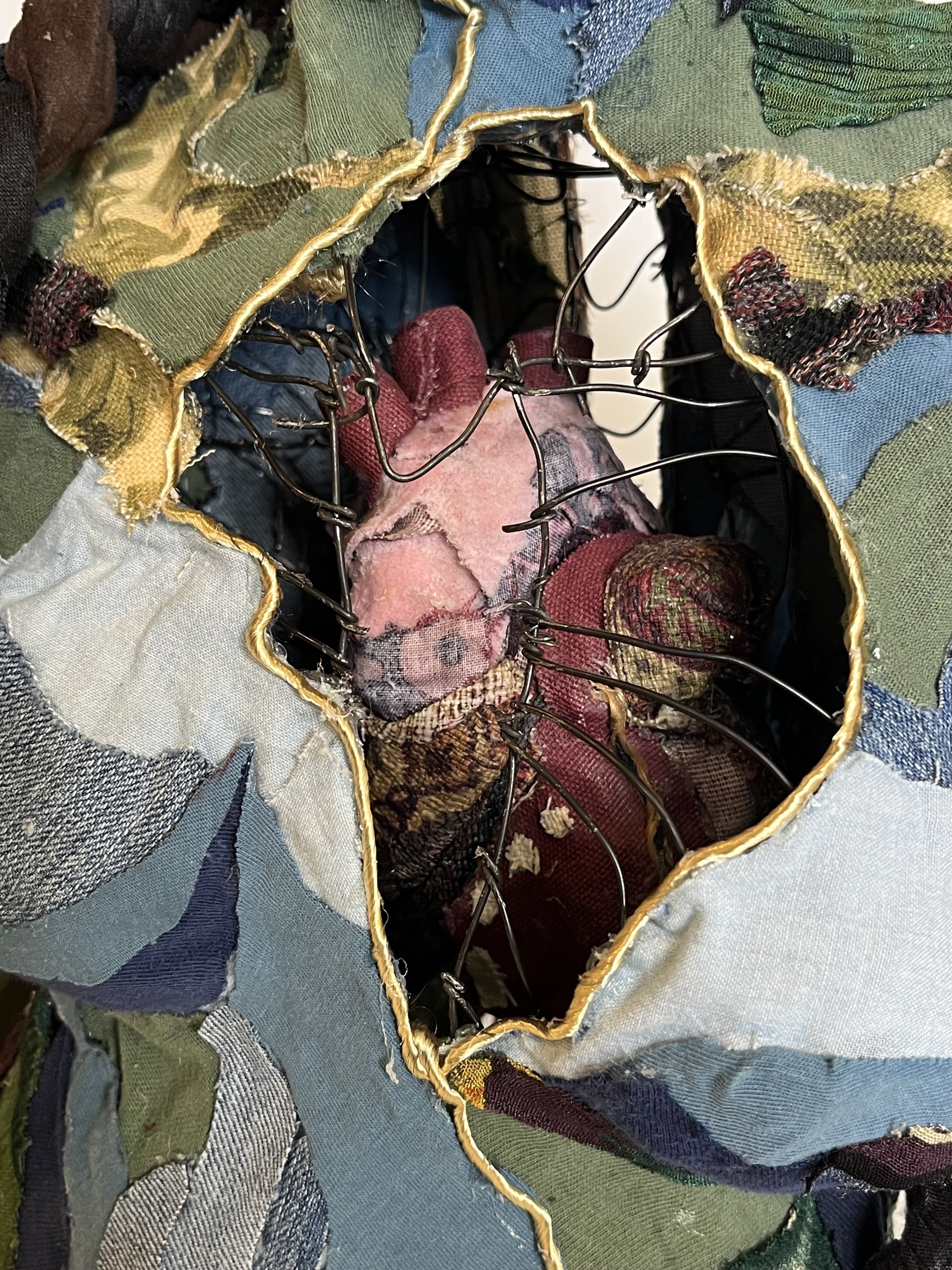 Open Heart - 18" x 13" x 9"