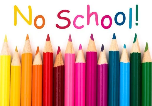This Friday, we have no school due to Teacher In-Service!
