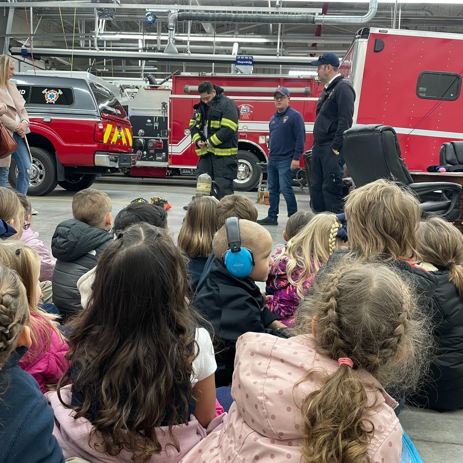 Pre-K &ldquo;fires up&rdquo; the fun!
Pre-K visited the Sheboygan Fire Department! Students had a great time learning and exploring all about fire safety!
