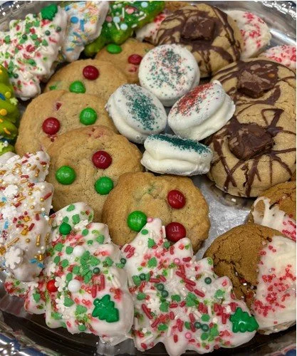 The holidays will soon be here, and we'll be hosting our Christmas Cookie Sale and Scholastic Book Fair! 

This year we are offering Christmas cookie boxes for $12 each, featuring a wonderful assortment, including Mrs. Zabrowski's famous sugar cookie