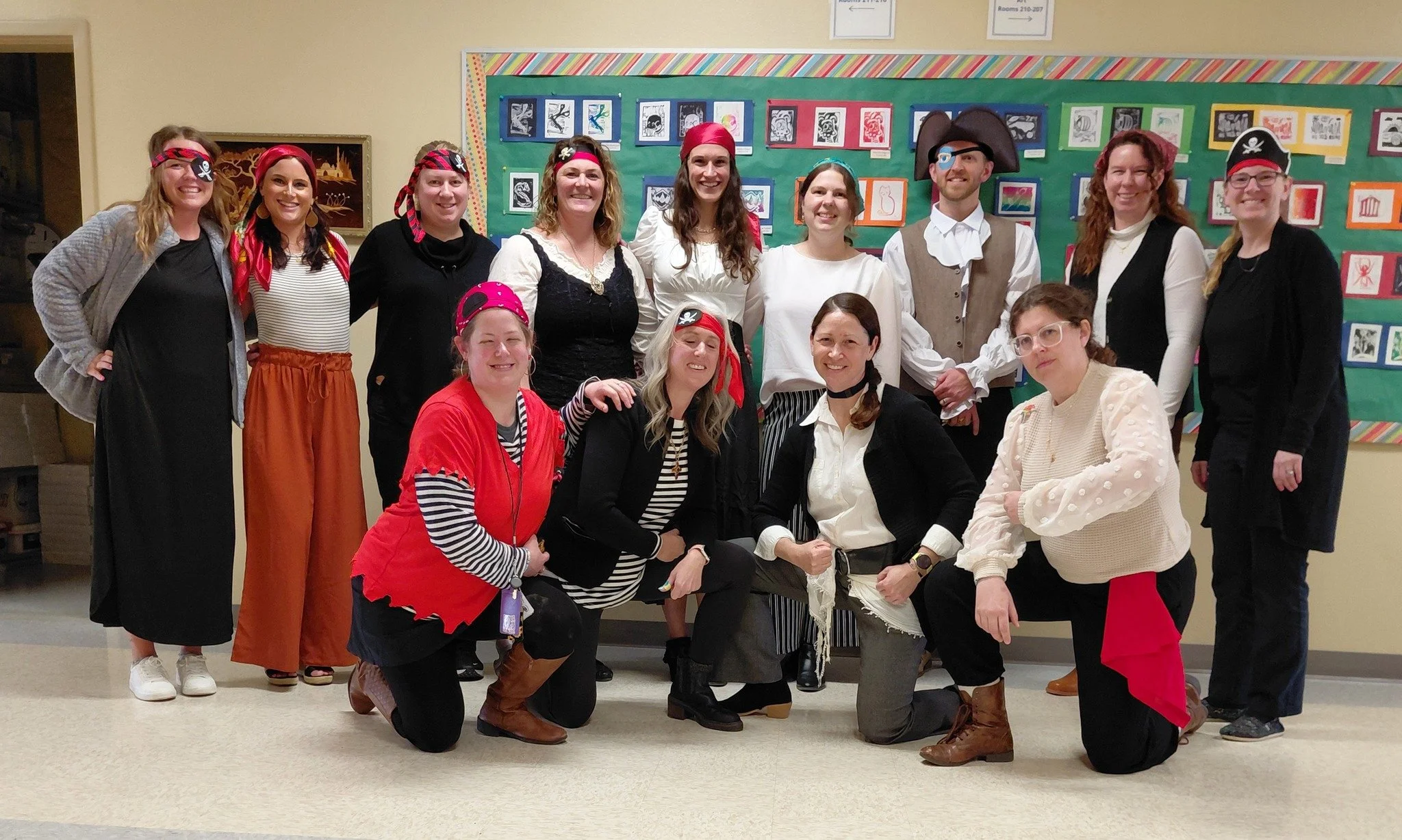 It was a grrrrrreat Tuesday! Staff participated in our Underground Spirit Week, and Tuesday was Pirate Day!