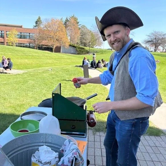 Our 3rd graders stepped back in time and had an exciting Colonial Days experience! They played classic games like Cat&rsquo;s Cradle, marbles, and Pick-up Sticks, and made homemade butter and corn porridge!