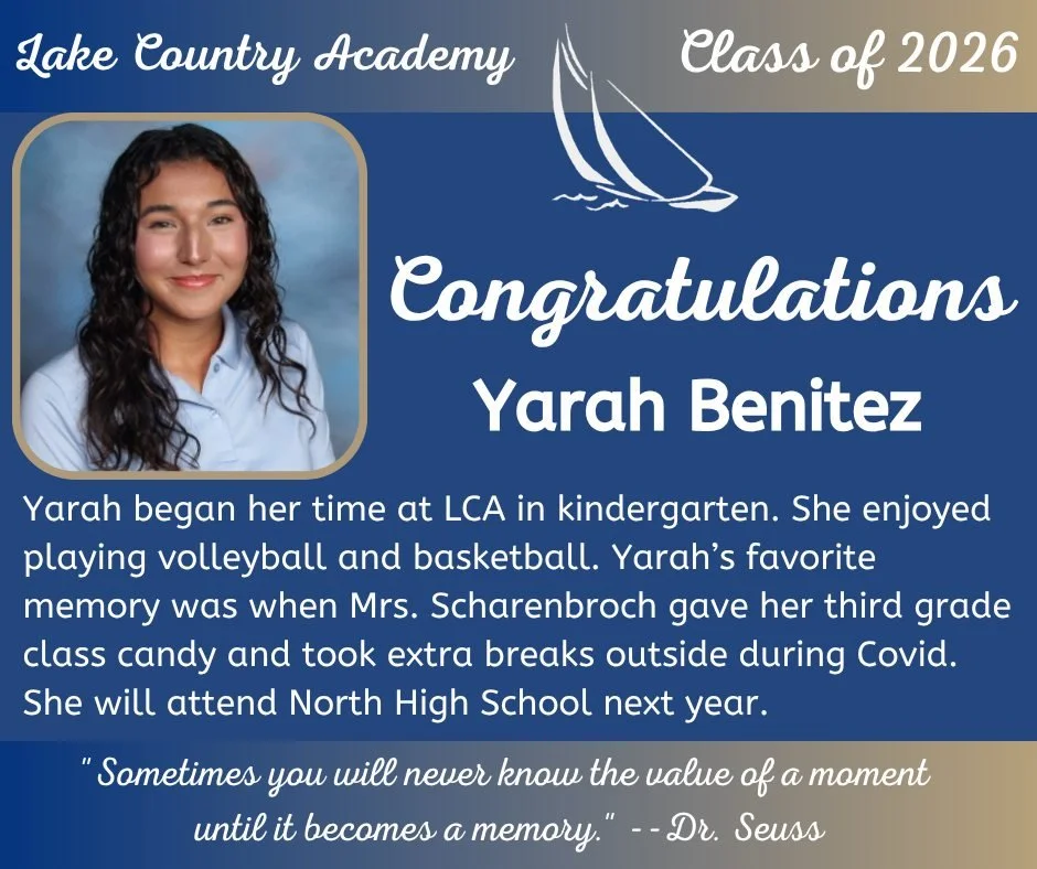 Congrats to the Class of 2026!