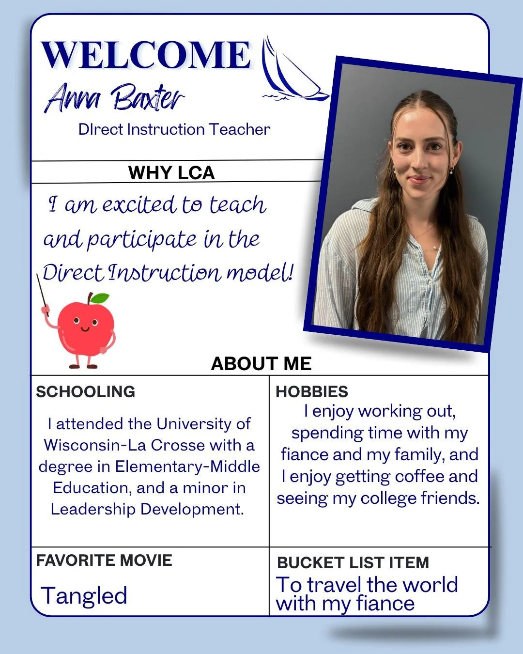As we begin our new school year, we welcome four new staff members to our LCA staff.  We are excited to have them with this for the 26-27 school year! #WeAreLCA