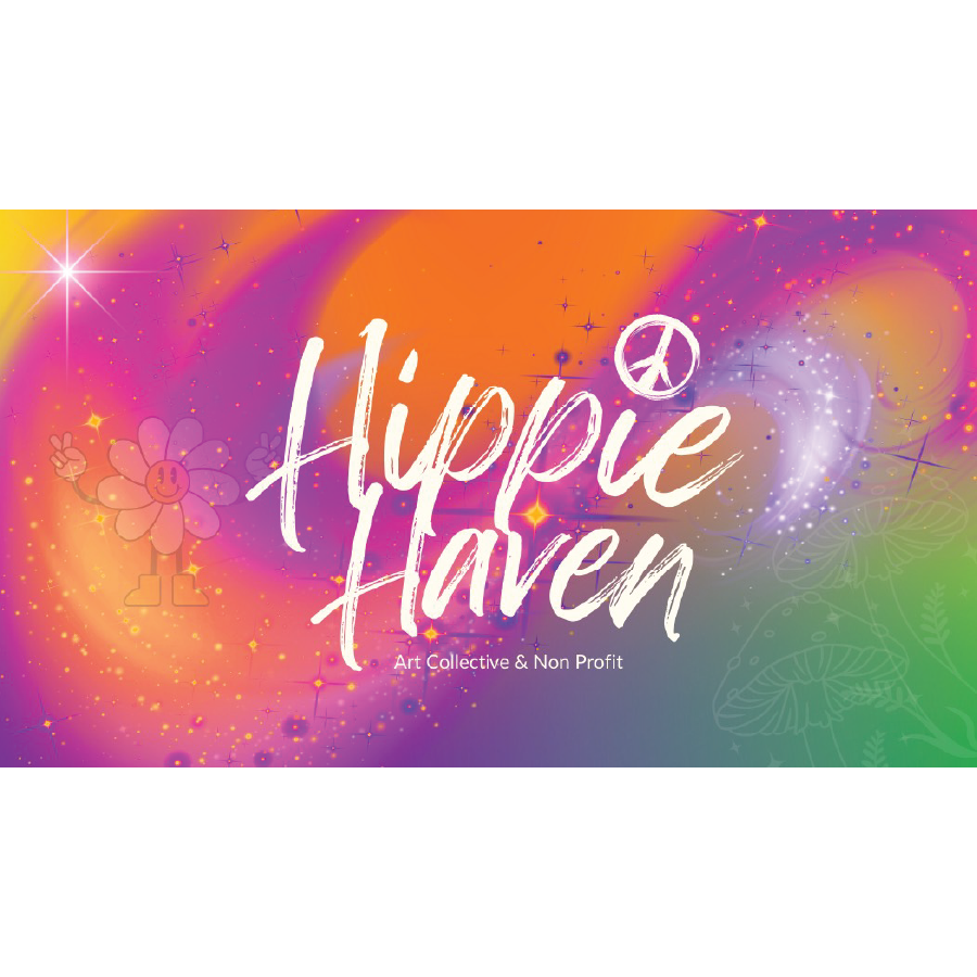 Logo for Hippie Haven Art Collective & Nonprofit