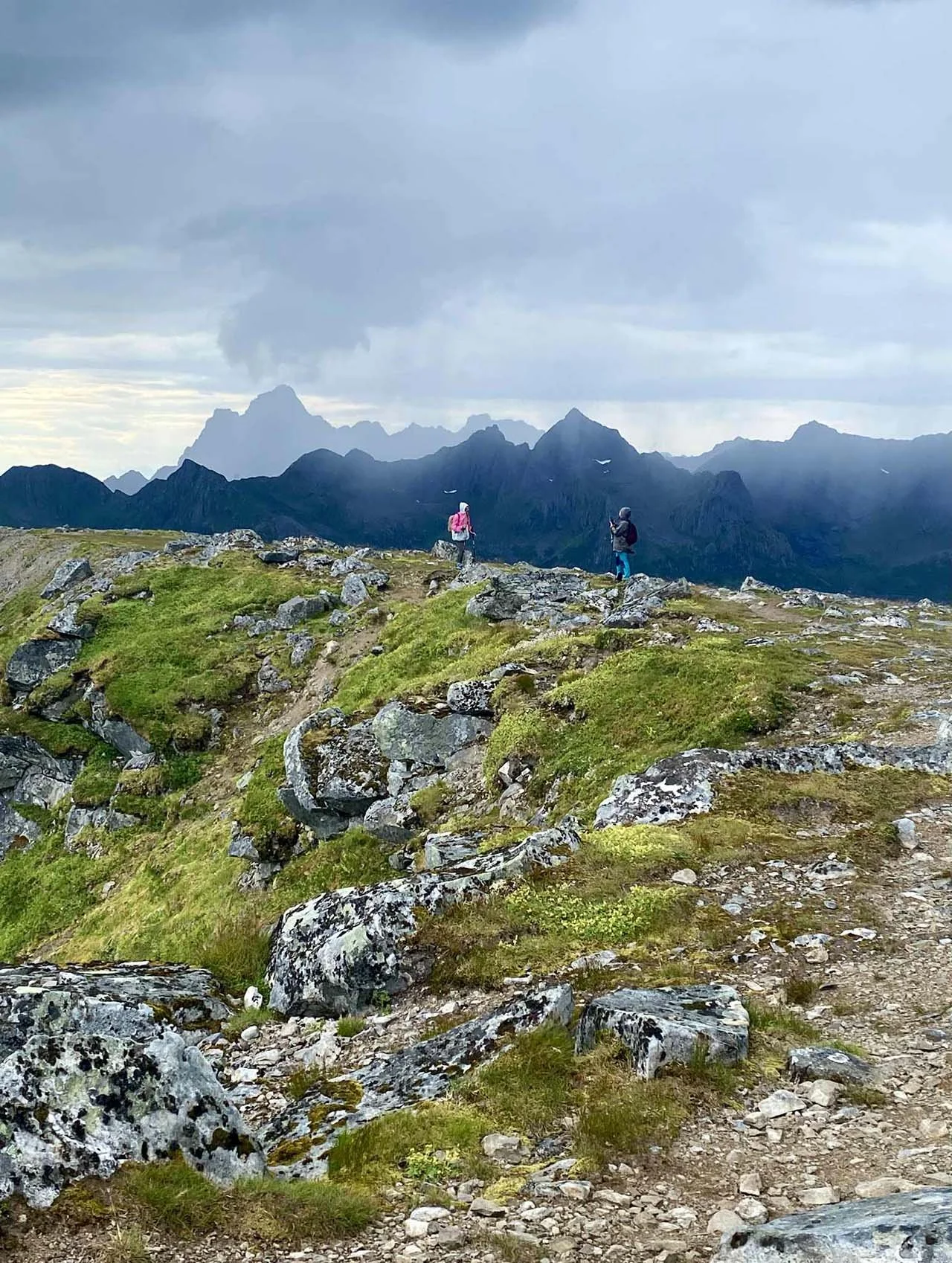 Hiking Tour Lofoten Islands Norway