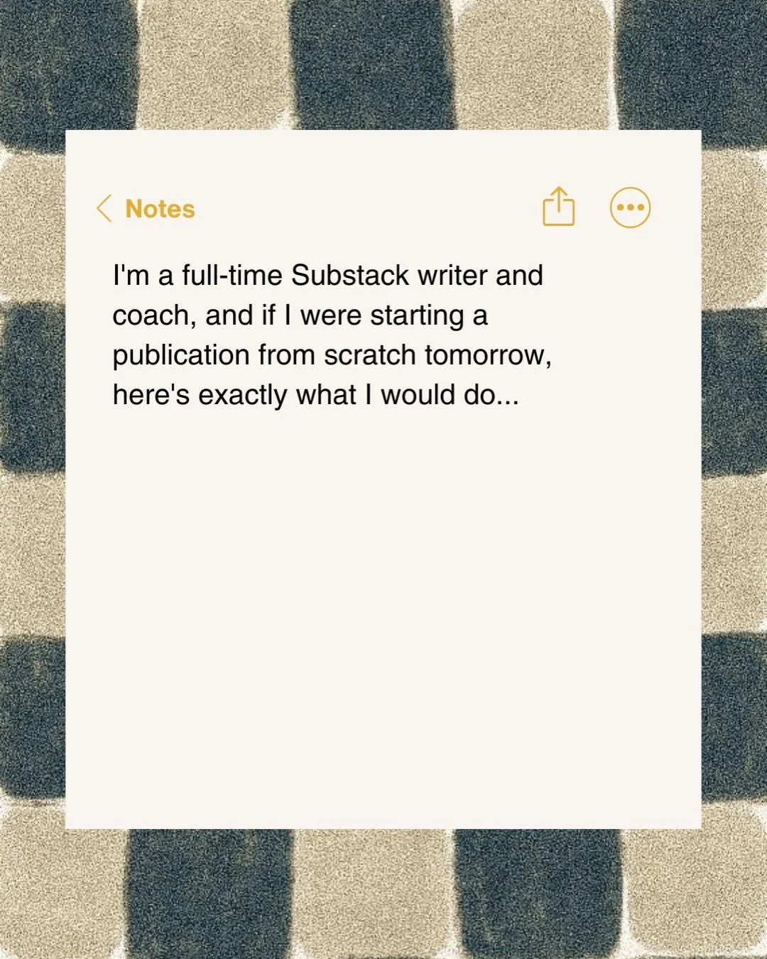I&rsquo;m a full-time Substack writer and coach, and if I were starting a publication from scratch tomorrow, here&rsquo;s exactly what I would do 💓

#substackwriter #substacknewsletter #maincharactervibes #writergram