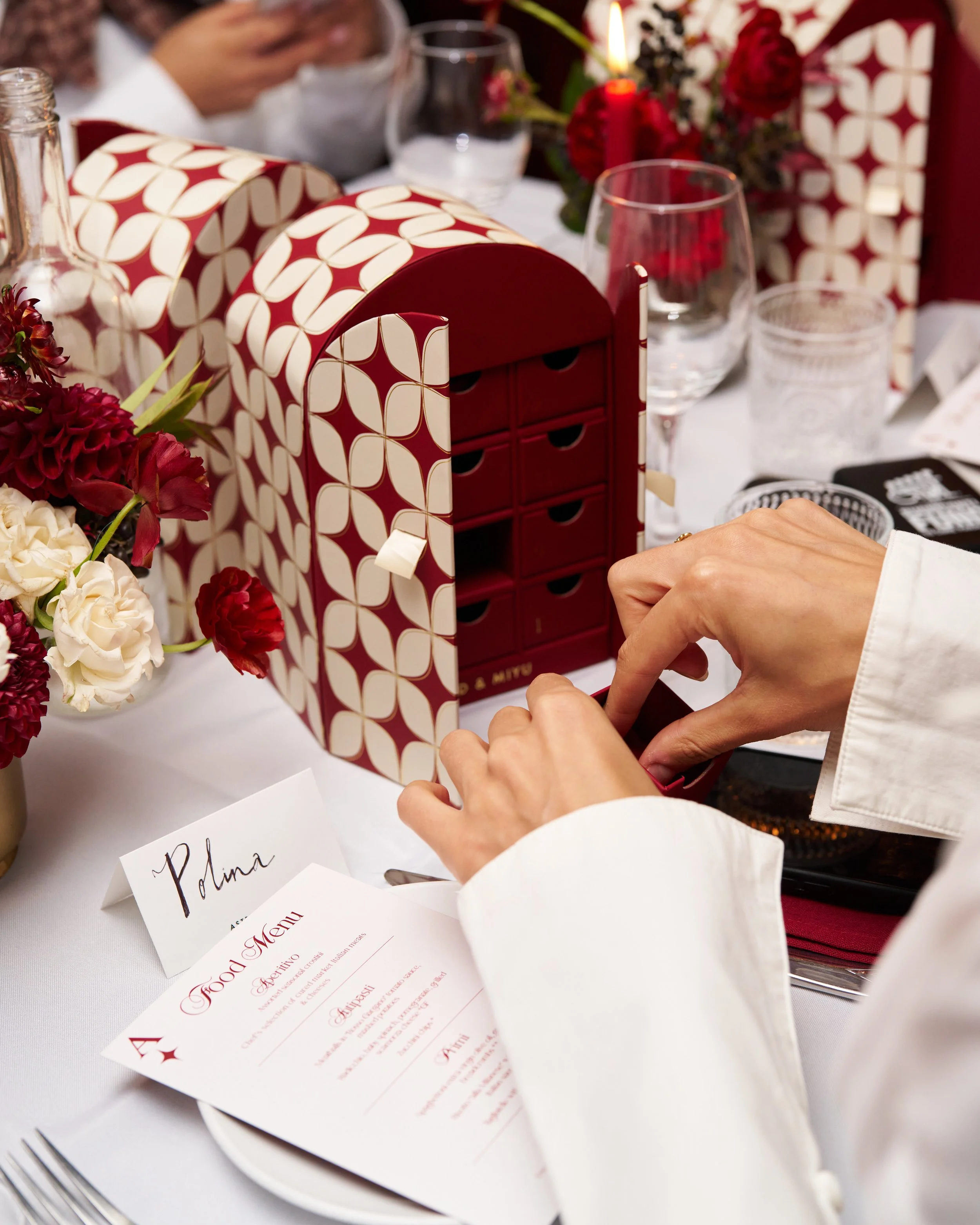 Astrid & Miyu Advent Calendar Dinner 2025 at Misirizzi in New York City 