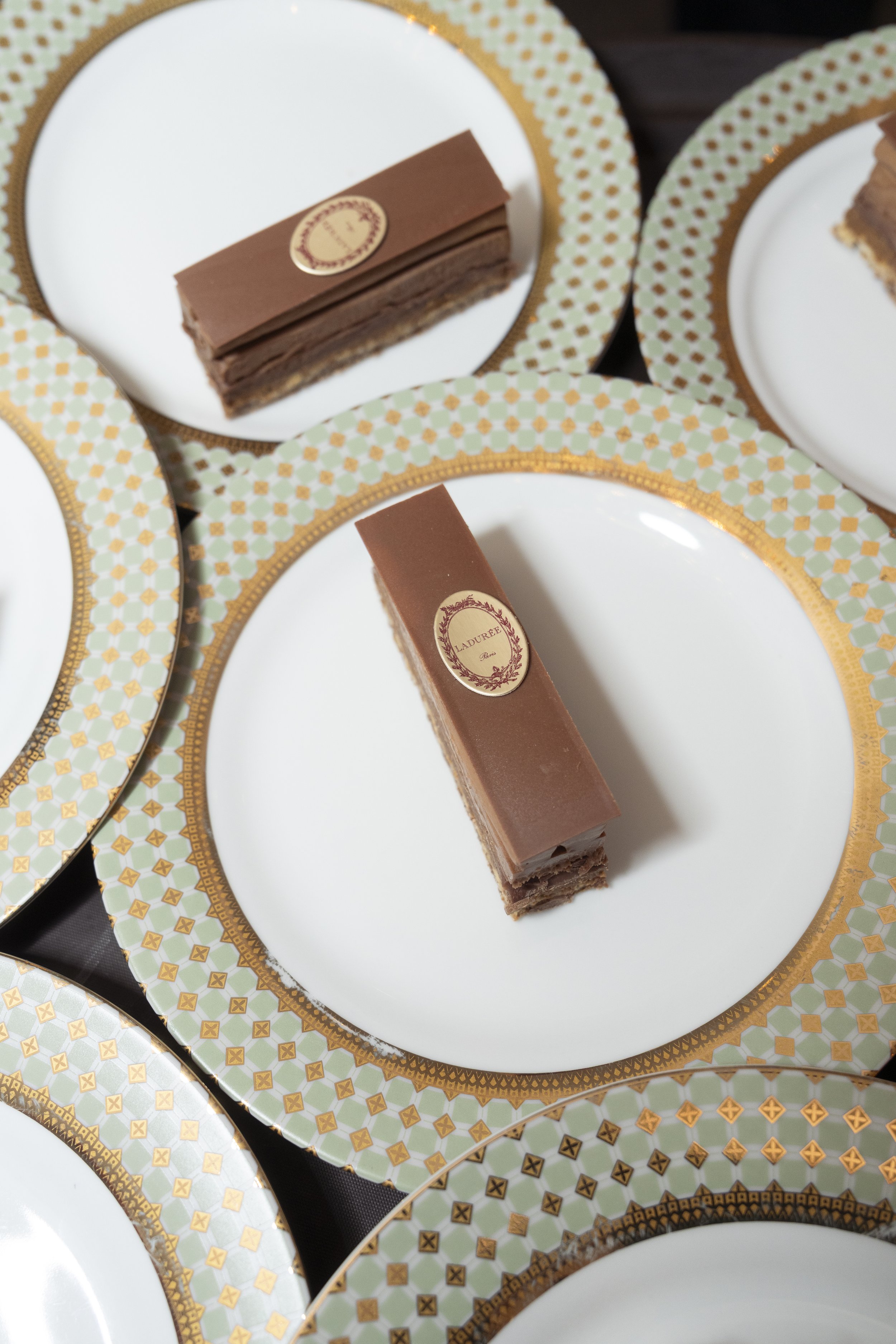 CEO of Modern Picnic, Ali Kaminetsky at her elegant bridal shower at Ladurée in Soho, New York City.