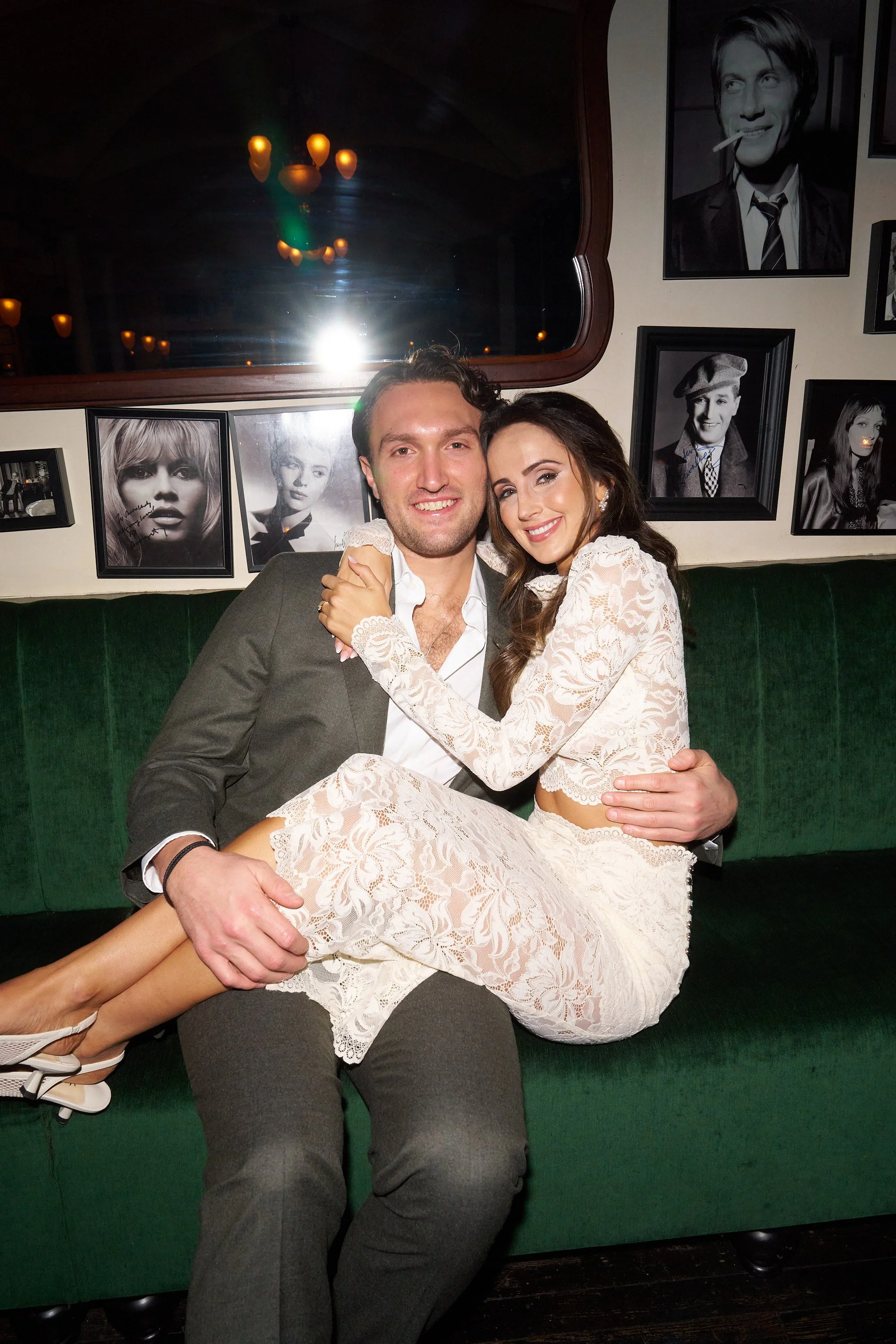 Abby & Joseph's engagement party at Deux Chats in Brooklyn, NY