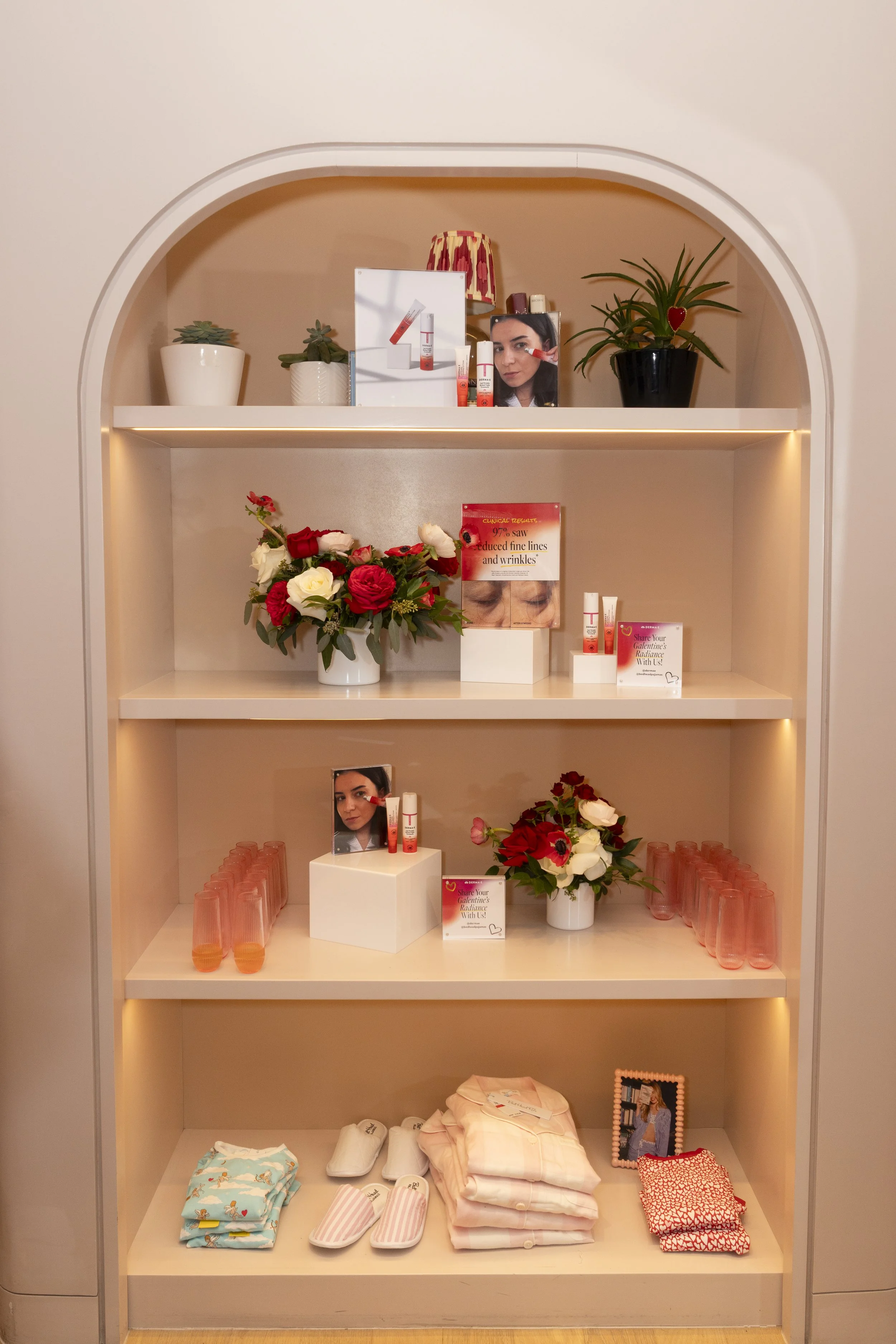 Derma-E brand event at BedHead PJs in New York City