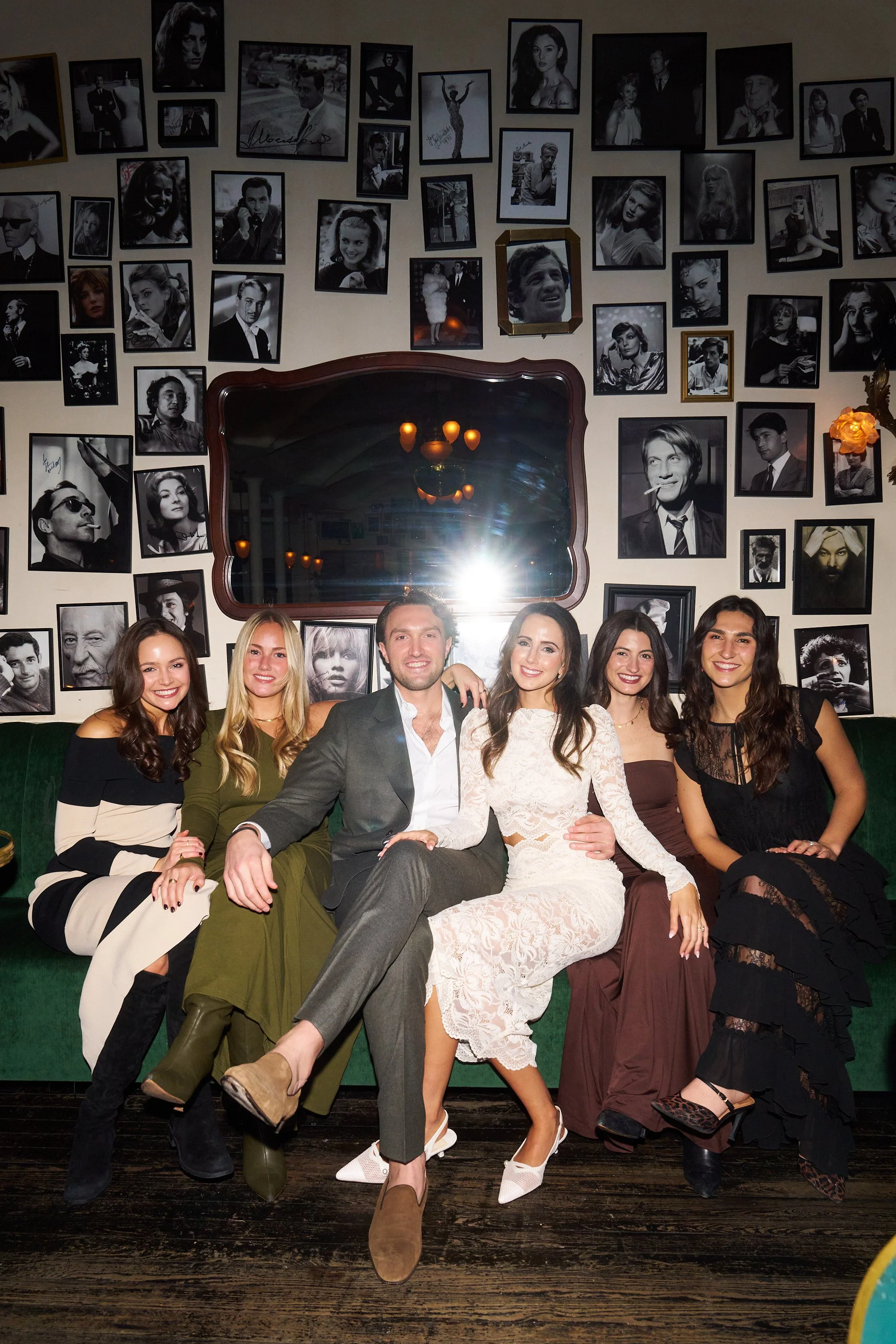 Abby & Joseph's engagement party at Deux Chats in Brooklyn, NY