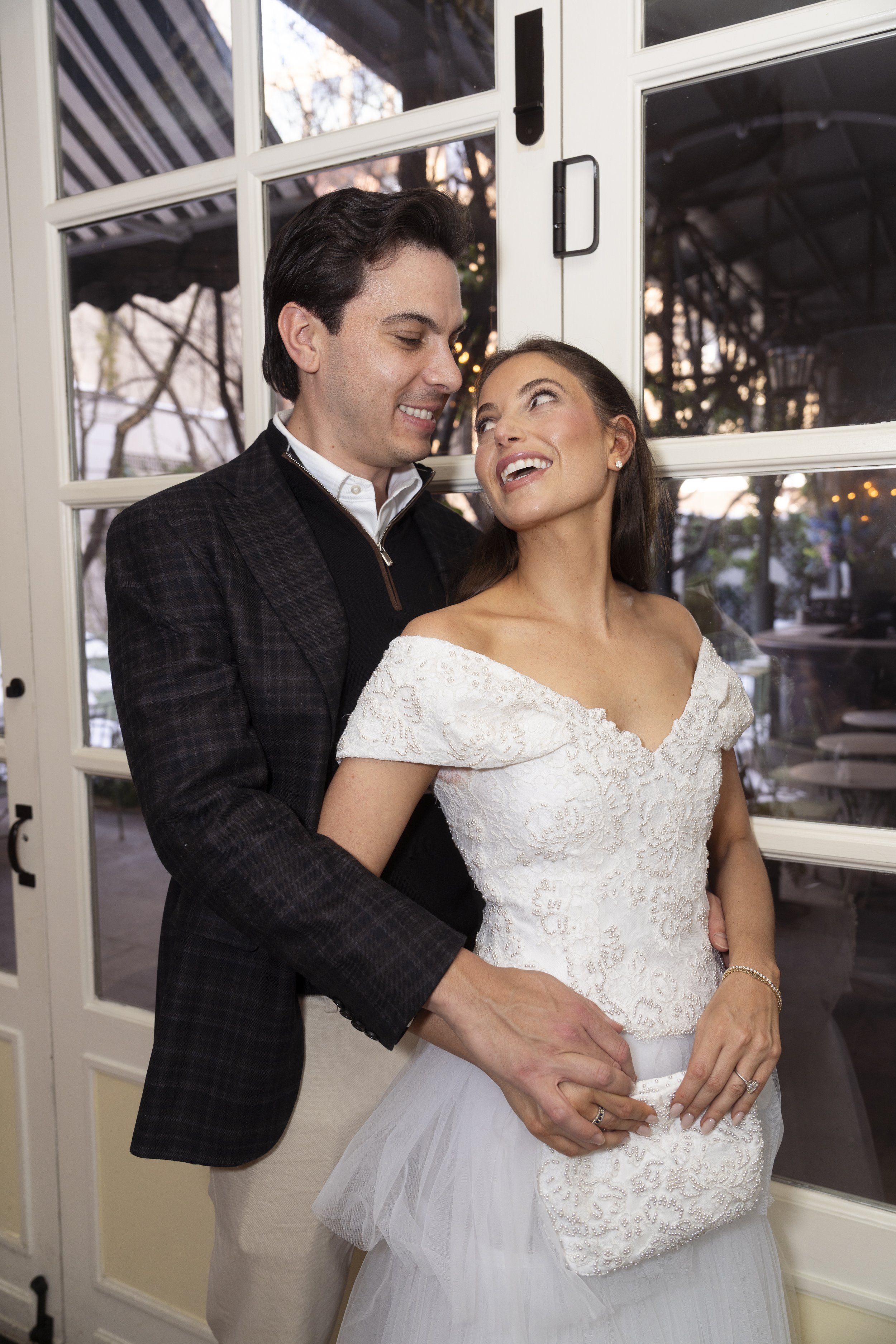 CEO of Modern Picnic, Ali Kaminetsky at her elegant bridal shower at Ladurée in Soho, New York City.