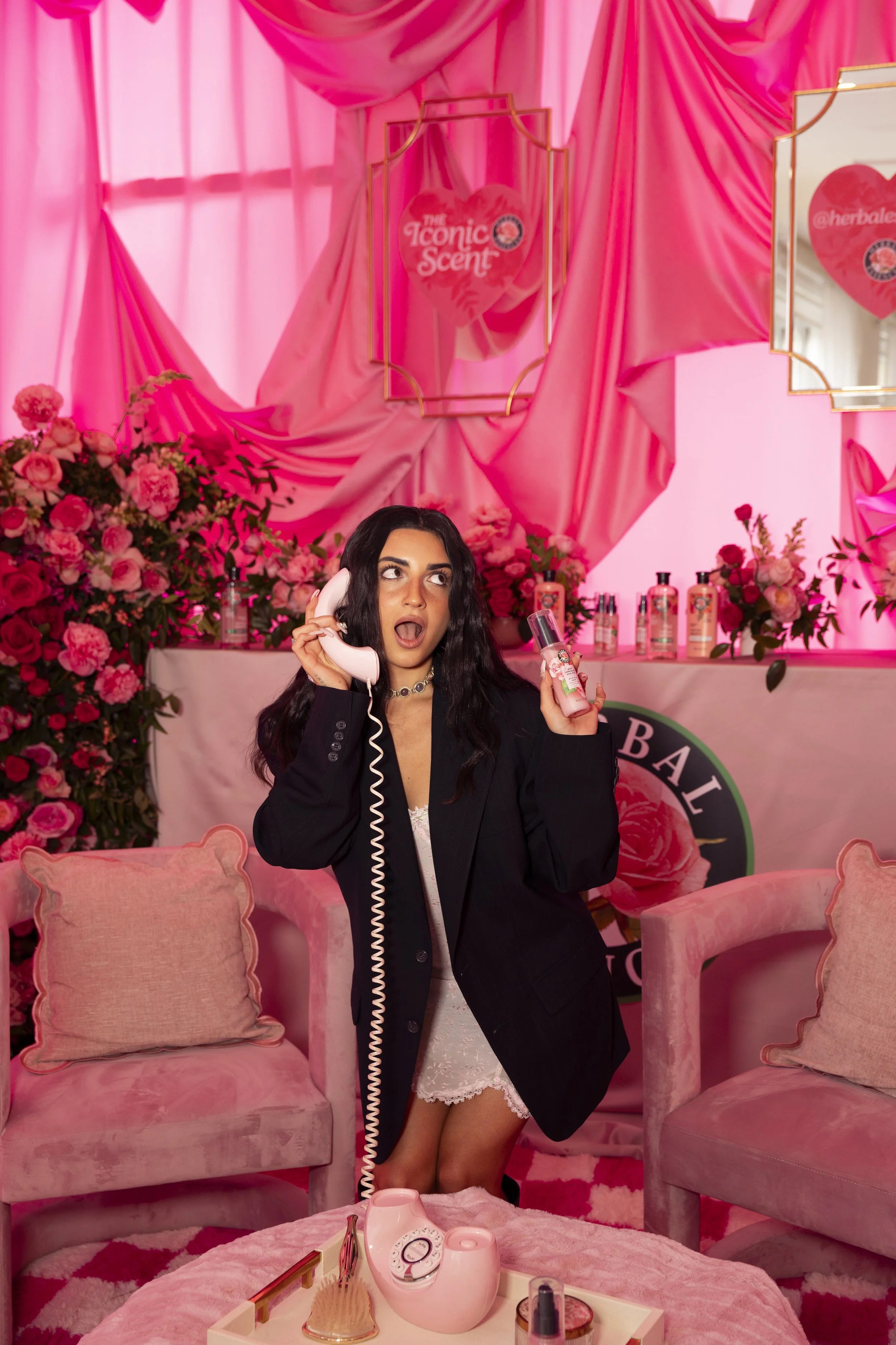 Press day for the launch of Amaya x Herbal Essences featuring Love Island Season 7 winner Amaya Espinal