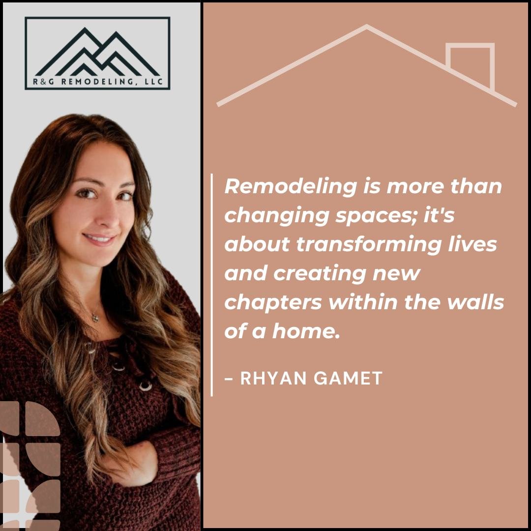 Dreaming of a home renovation? ✨  R&amp;G Remodeling can help you transform your space and create a home you love. We believe that remodeling is more than just changing spaces; it's about creating new chapters within the walls of your home. ️  Contac