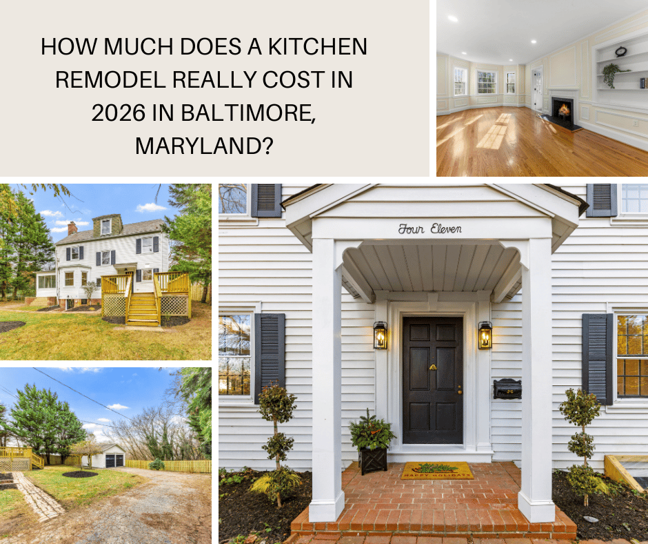 How Much Does a Kitchen Remodel Really Cost in 2026 in Baltimore, Maryland?