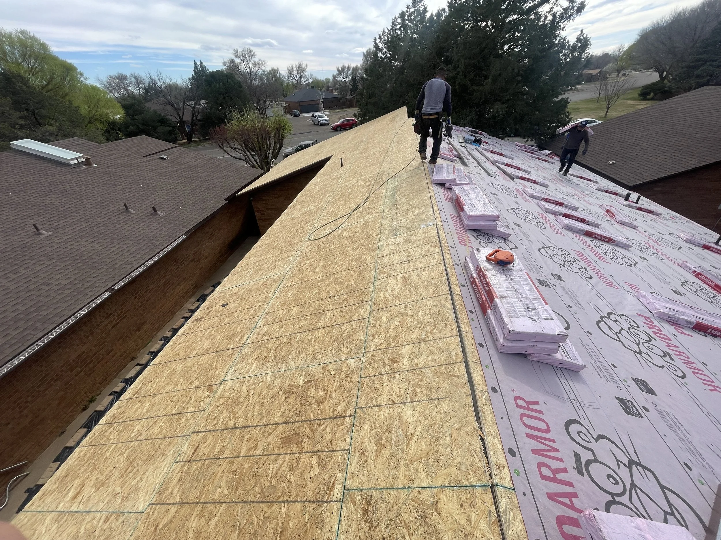 Oranssi project: roof expansion