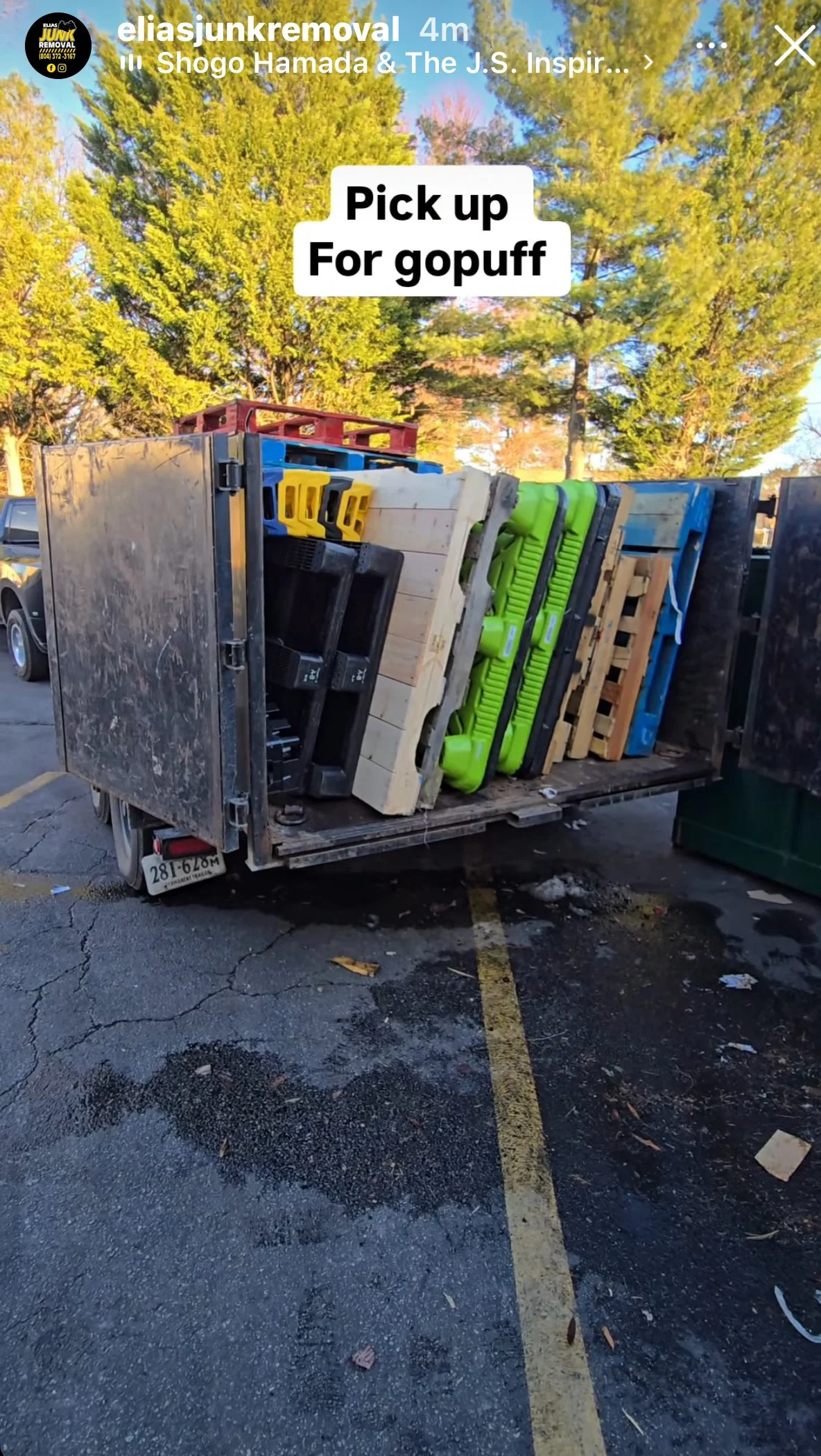 Commercial junk removal by Elias Junk Removal in Richmond, VA