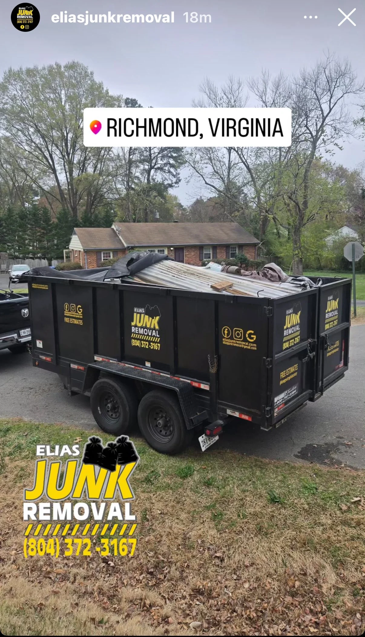 Junk removal in Richmond, VA by Elias Junk Removal