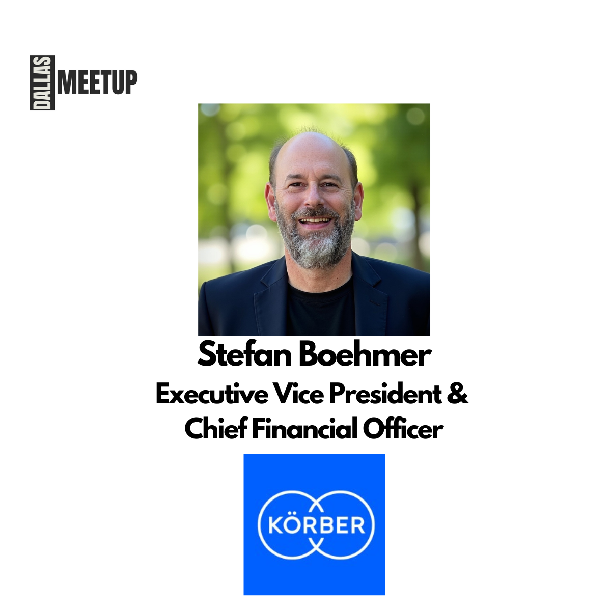 Stefan Boehmer of Korber to be featured at DallasMeetup