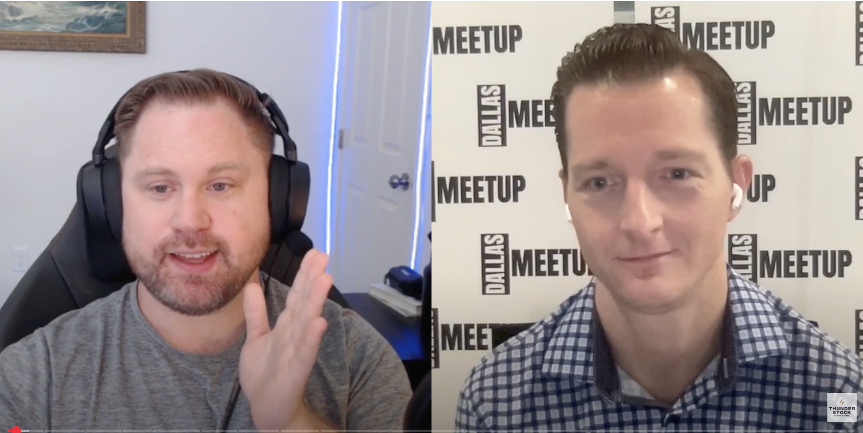 DallasMeetup’s Carson Gibbons Appears on The Thunder Stock Show to talk Y Combinator, Startups & Volunteering