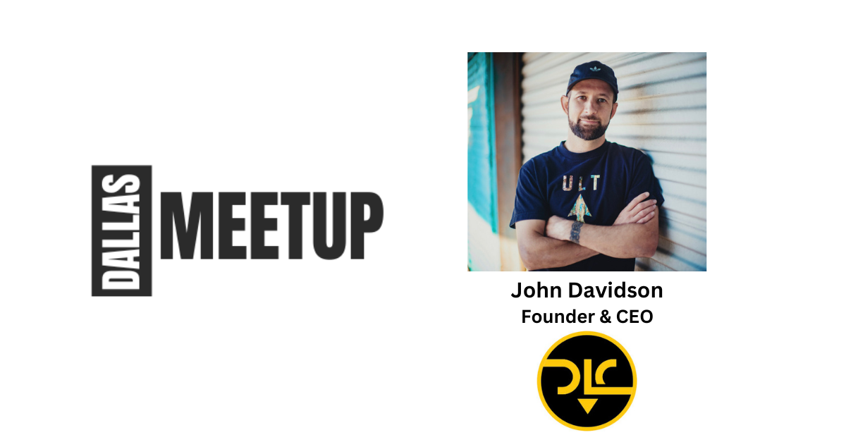 John Davidson of Davidson Learning Company to be featured at DallasMeetup