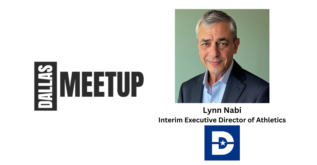 Lynn Nabi of Dallas College Athletics to be featured at DallasMeetup