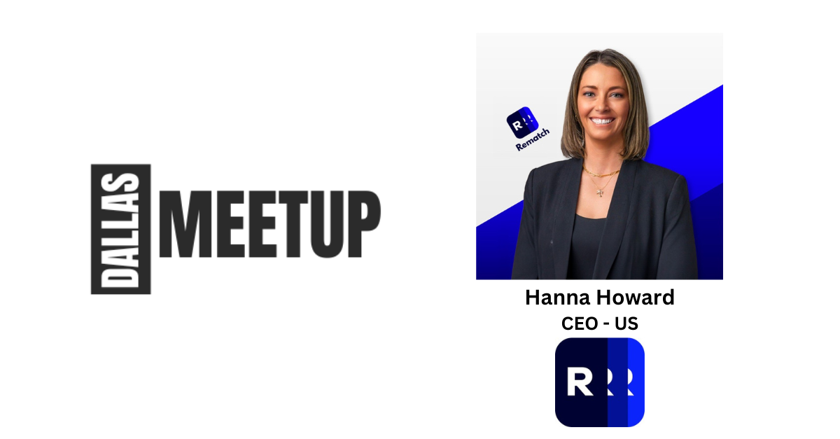 Hanna Howard of Rematch U.S. to be featured at DallasMeetup